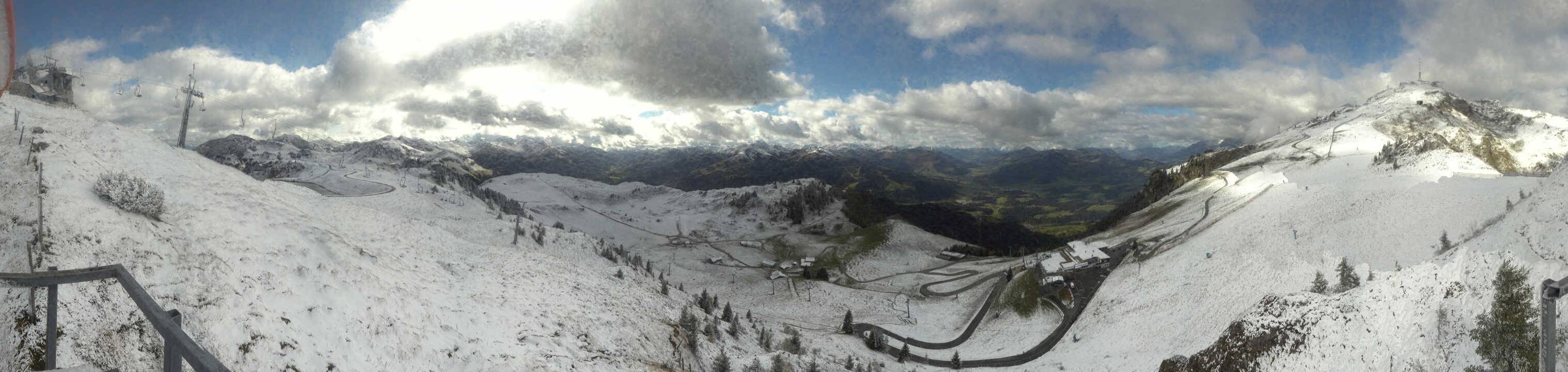 Archiv Foto Webcam Blick vom Kitzbüheler Hornköpfl