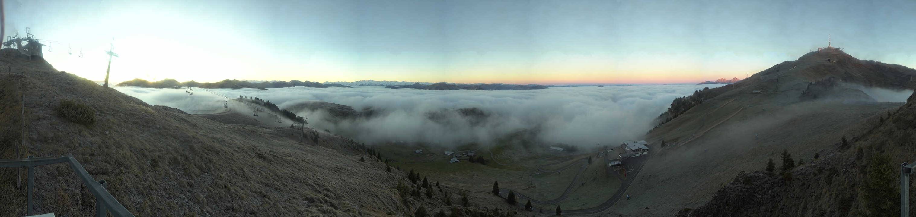 Archiv Foto Webcam Blick vom Kitzbüheler Hornköpfl