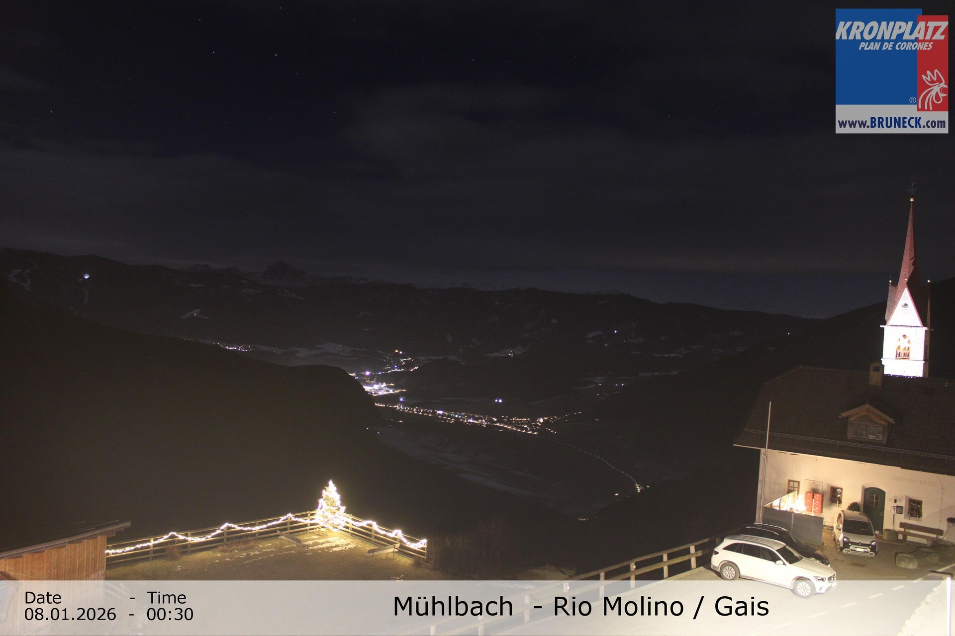 Archiv Foto Webcam Blick auf Gais im Tauferer Ahrntal