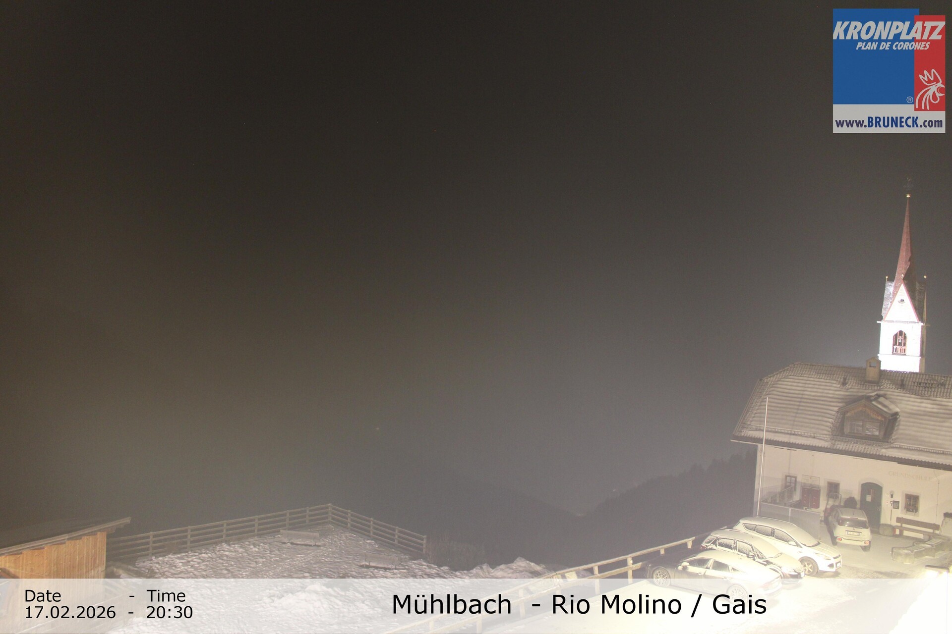 Archiv Foto Webcam Blick auf Gais im Tauferer Ahrntal