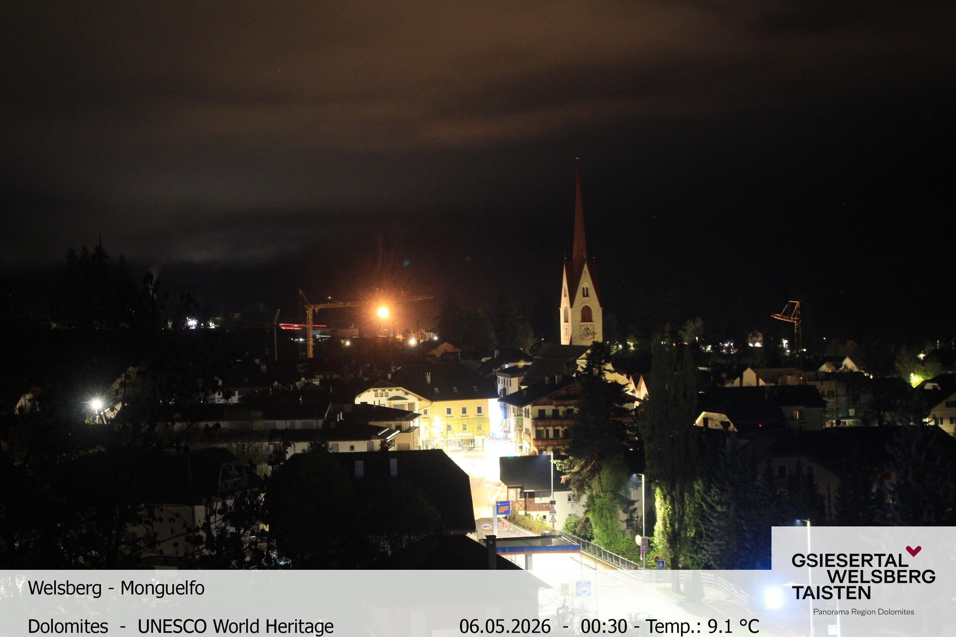 Archiv Foto Webcam Sicht auf Welsberg (Gsieser Tal, Südtirol)