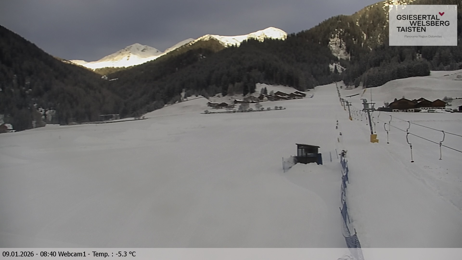 Archiv Foto Webcam Binter Höfe – St. Magdalena, Gsiesertal (Südtirol)