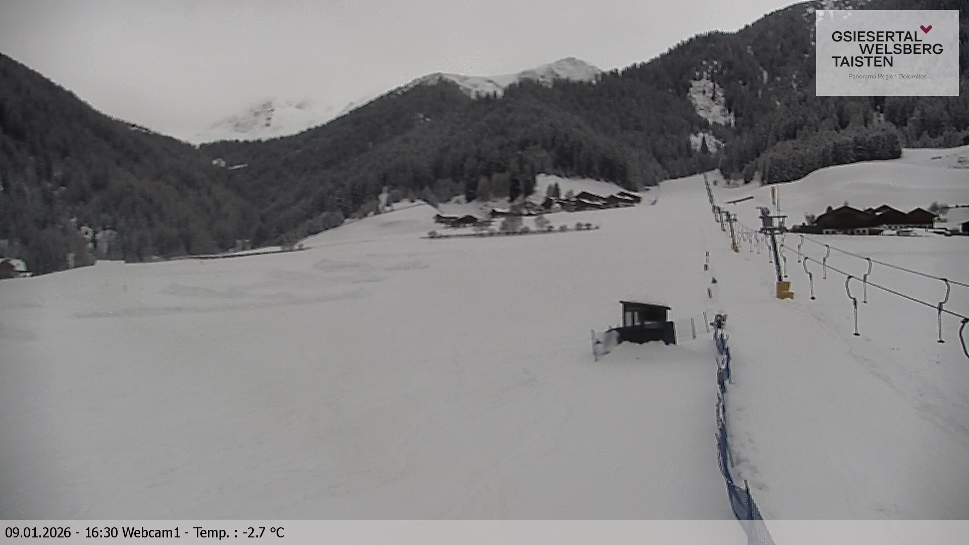 Archiv Foto Webcam Binter Höfe – St. Magdalena, Gsiesertal (Südtirol)