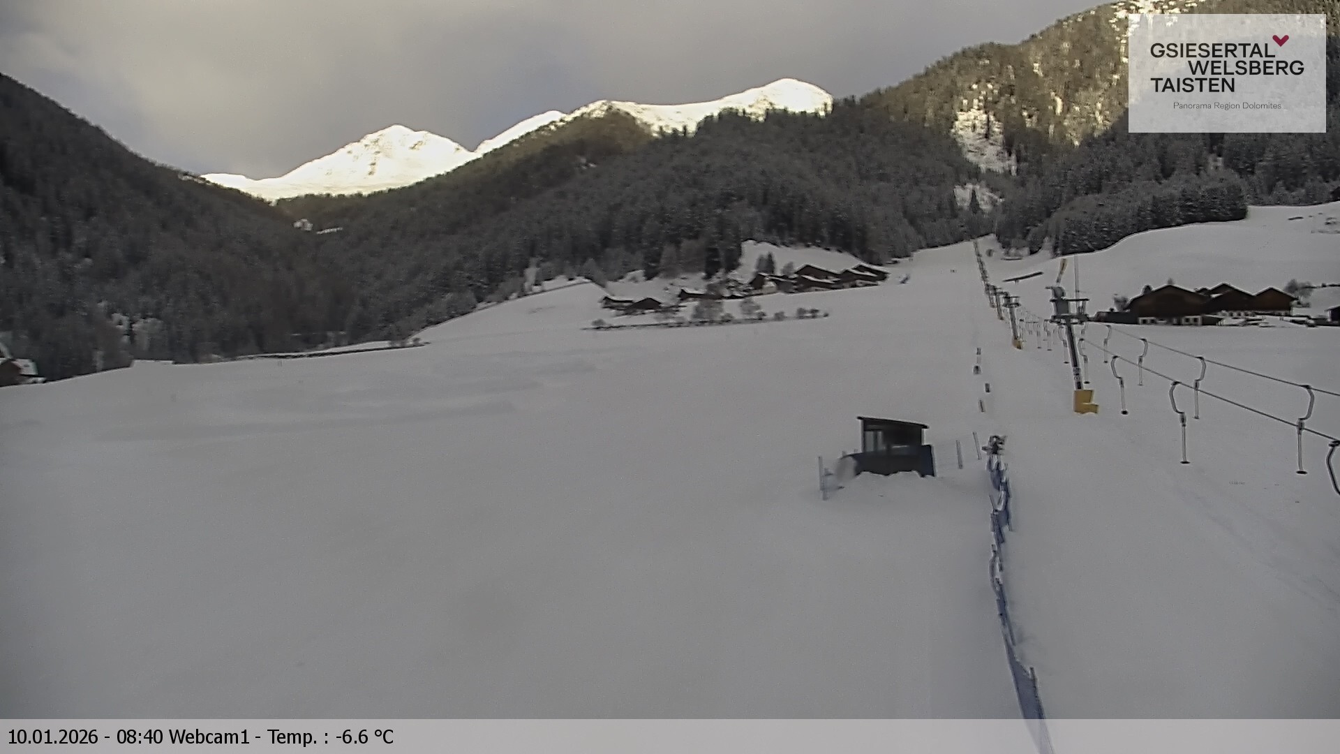 Archiv Foto Webcam Binter Höfe – St. Magdalena, Gsiesertal (Südtirol)
