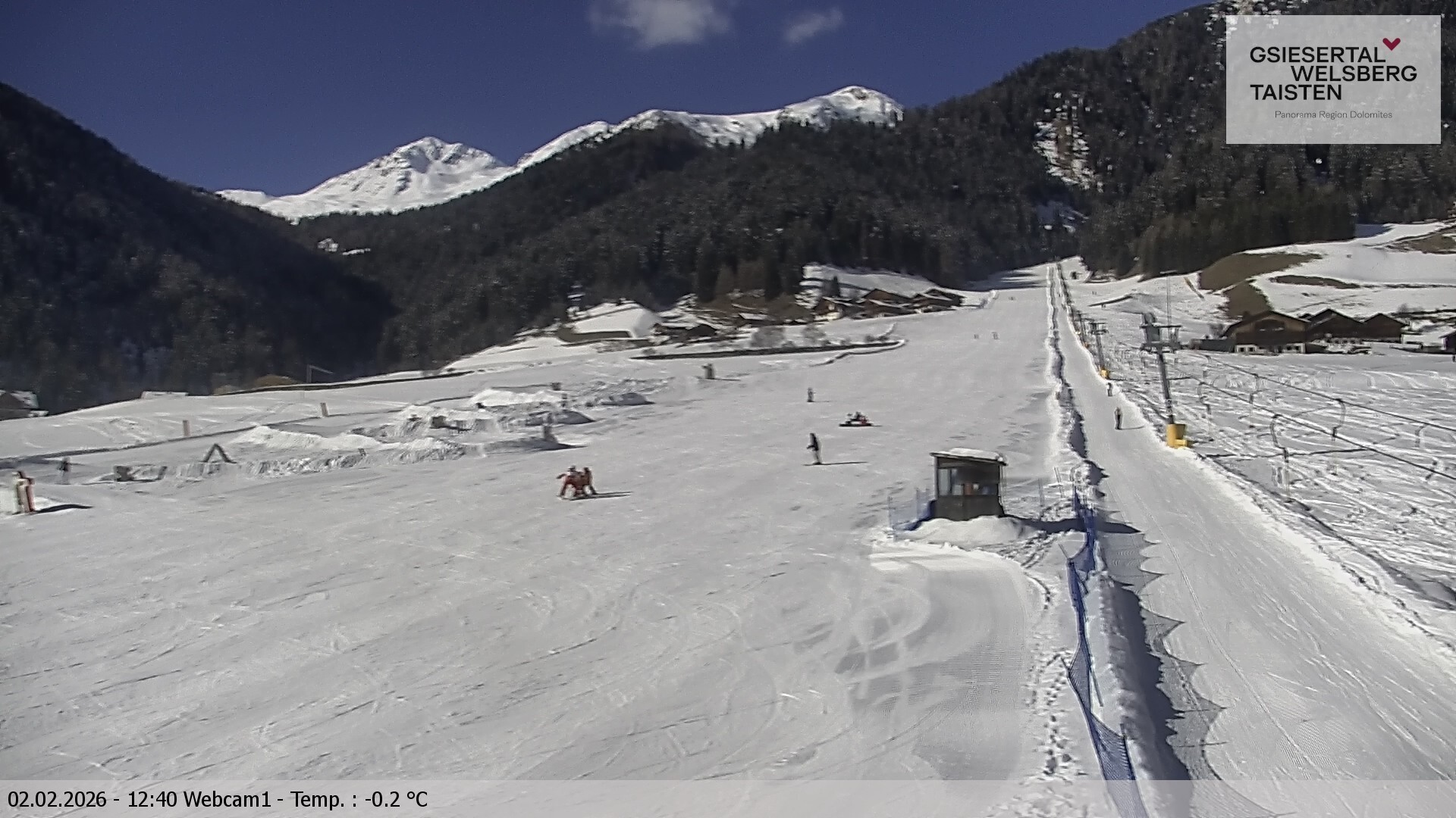 Archiv Foto Webcam Binter Höfe – St. Magdalena, Gsiesertal (Südtirol)