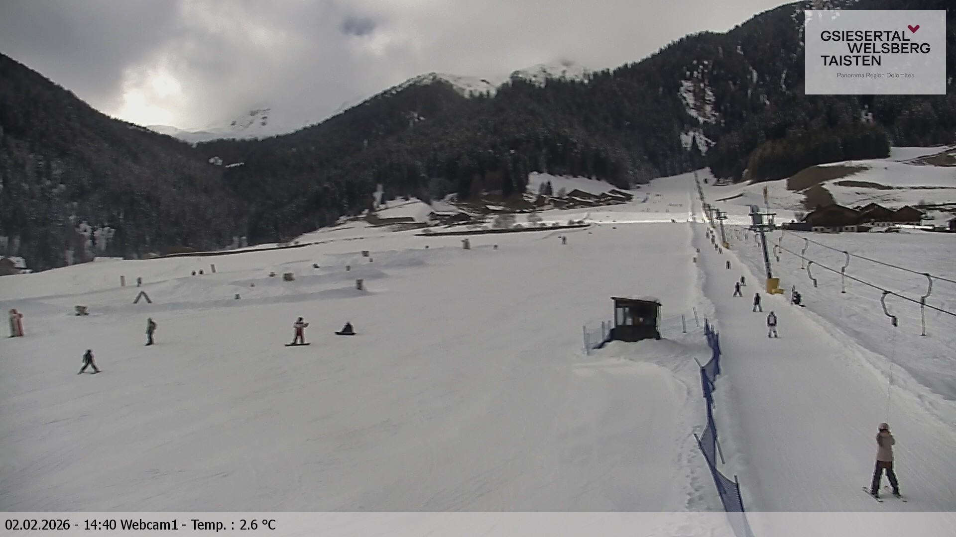 Archiv Foto Webcam Binter Höfe – St. Magdalena, Gsiesertal (Südtirol)