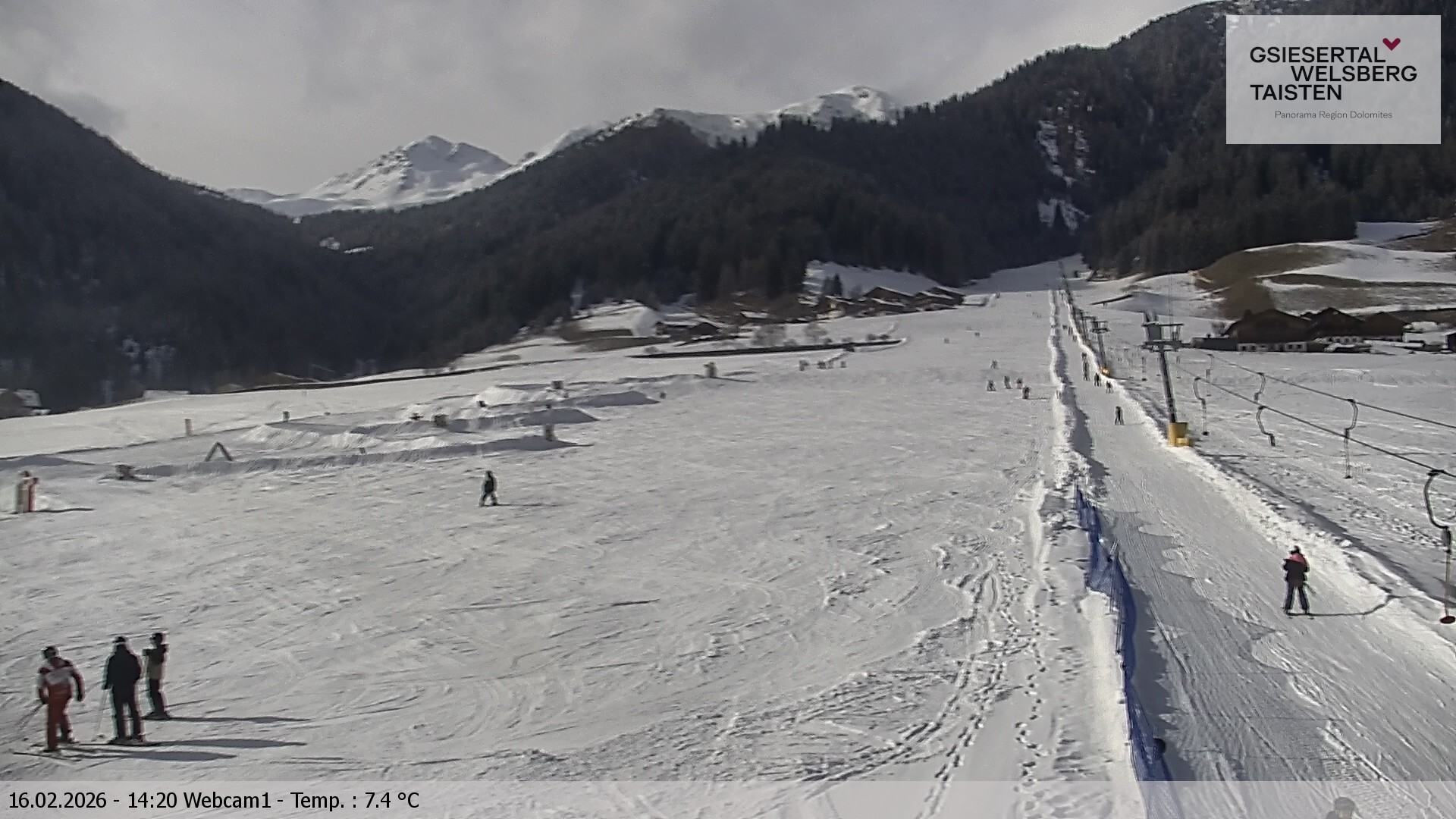 Archiv Foto Webcam Binter Höfe – St. Magdalena, Gsiesertal (Südtirol)