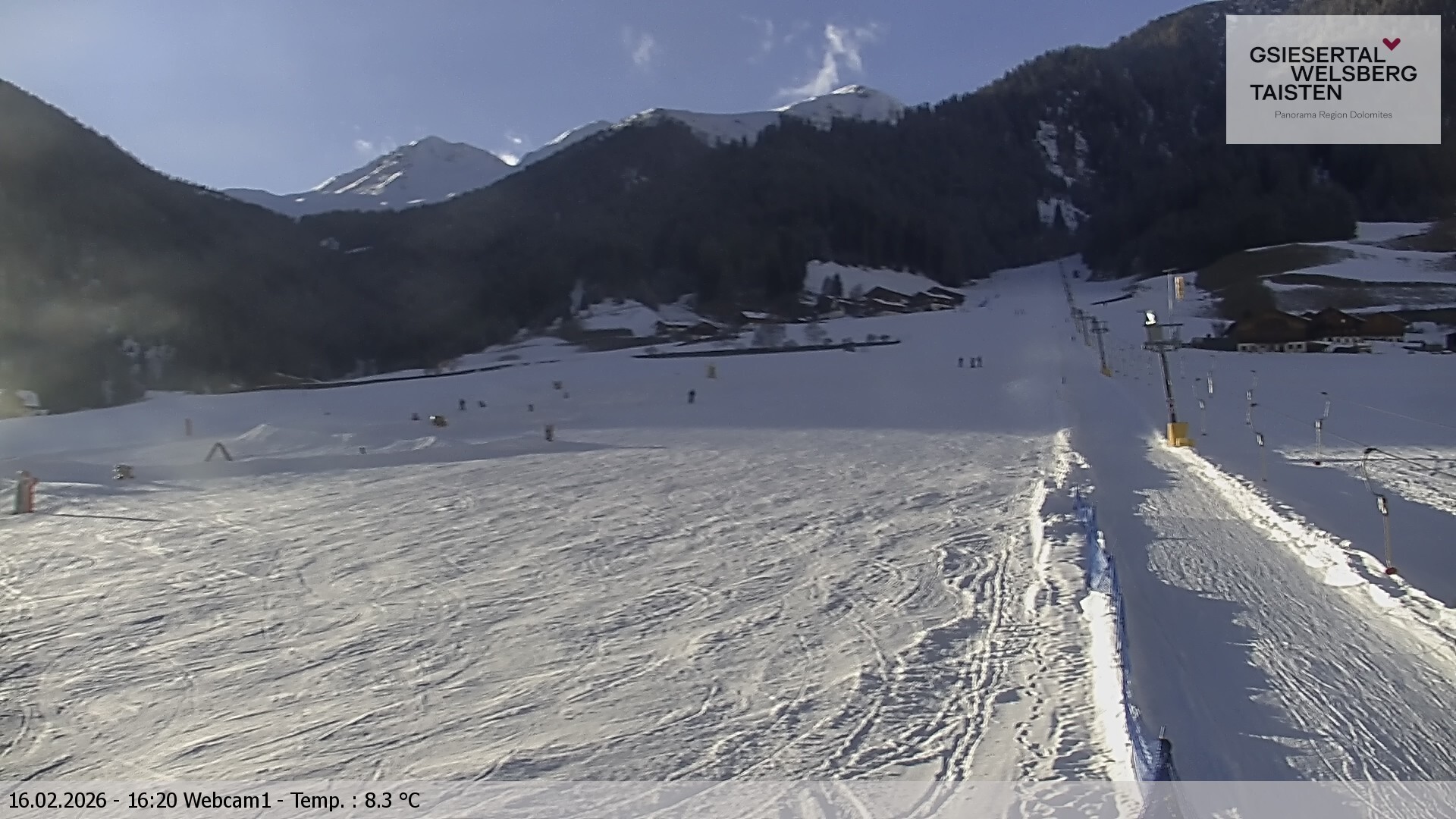 Archiv Foto Webcam Binter Höfe – St. Magdalena, Gsiesertal (Südtirol)