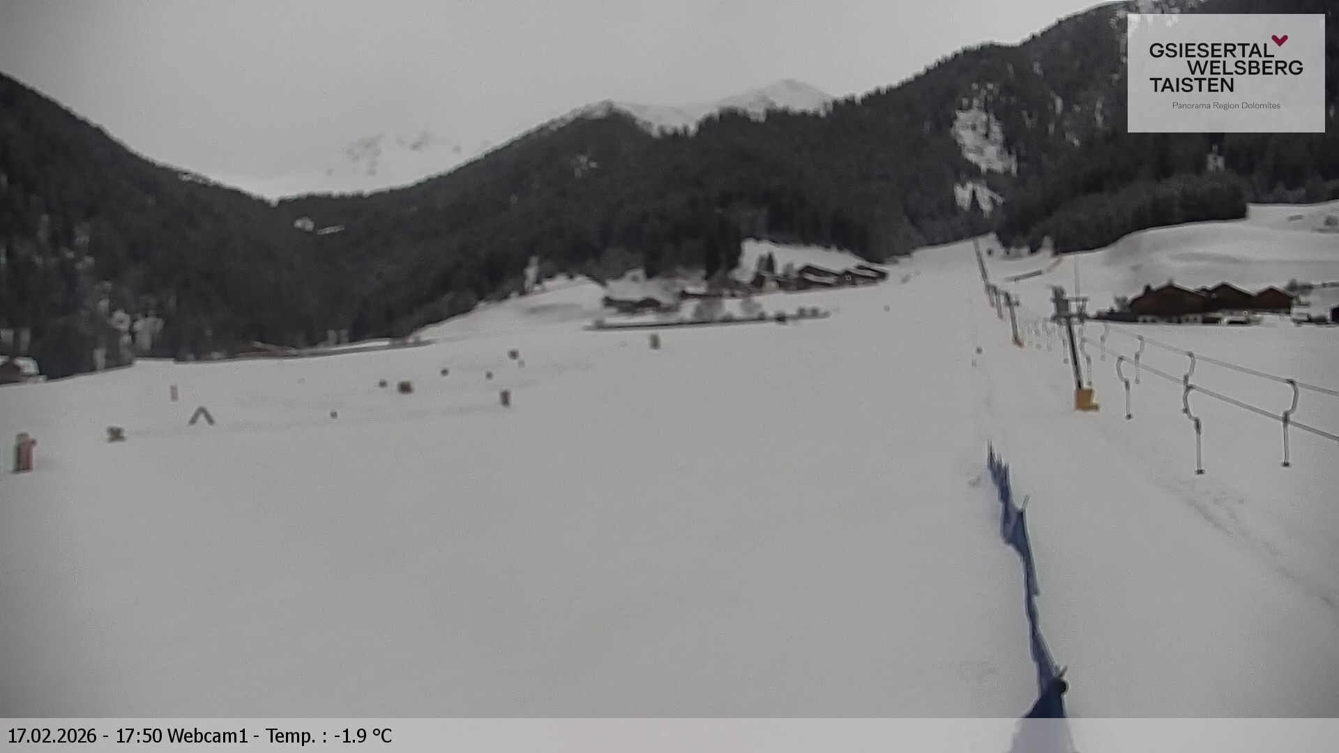 Archived image Webcam Binter – St. Magdalena, Gsiesertal (Südtirol)