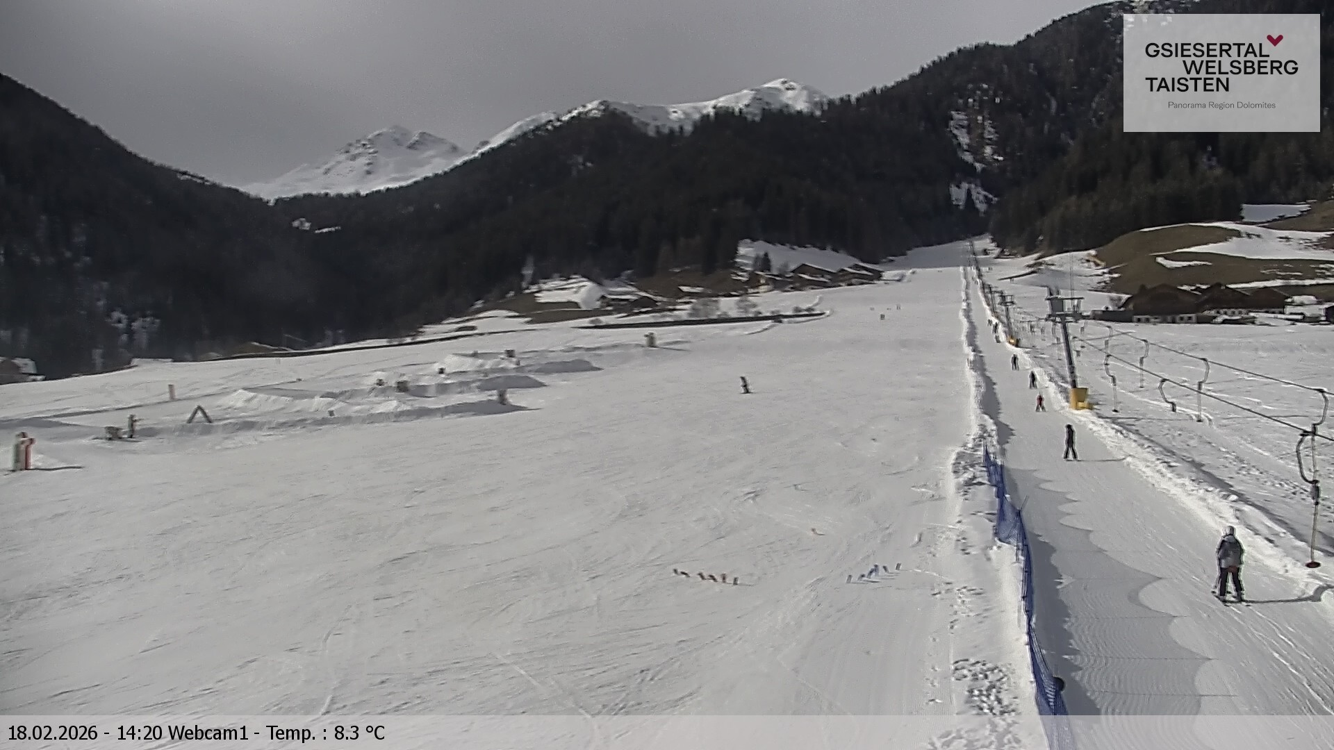 Archiv Foto Webcam Binter Höfe – St. Magdalena, Gsiesertal (Südtirol)