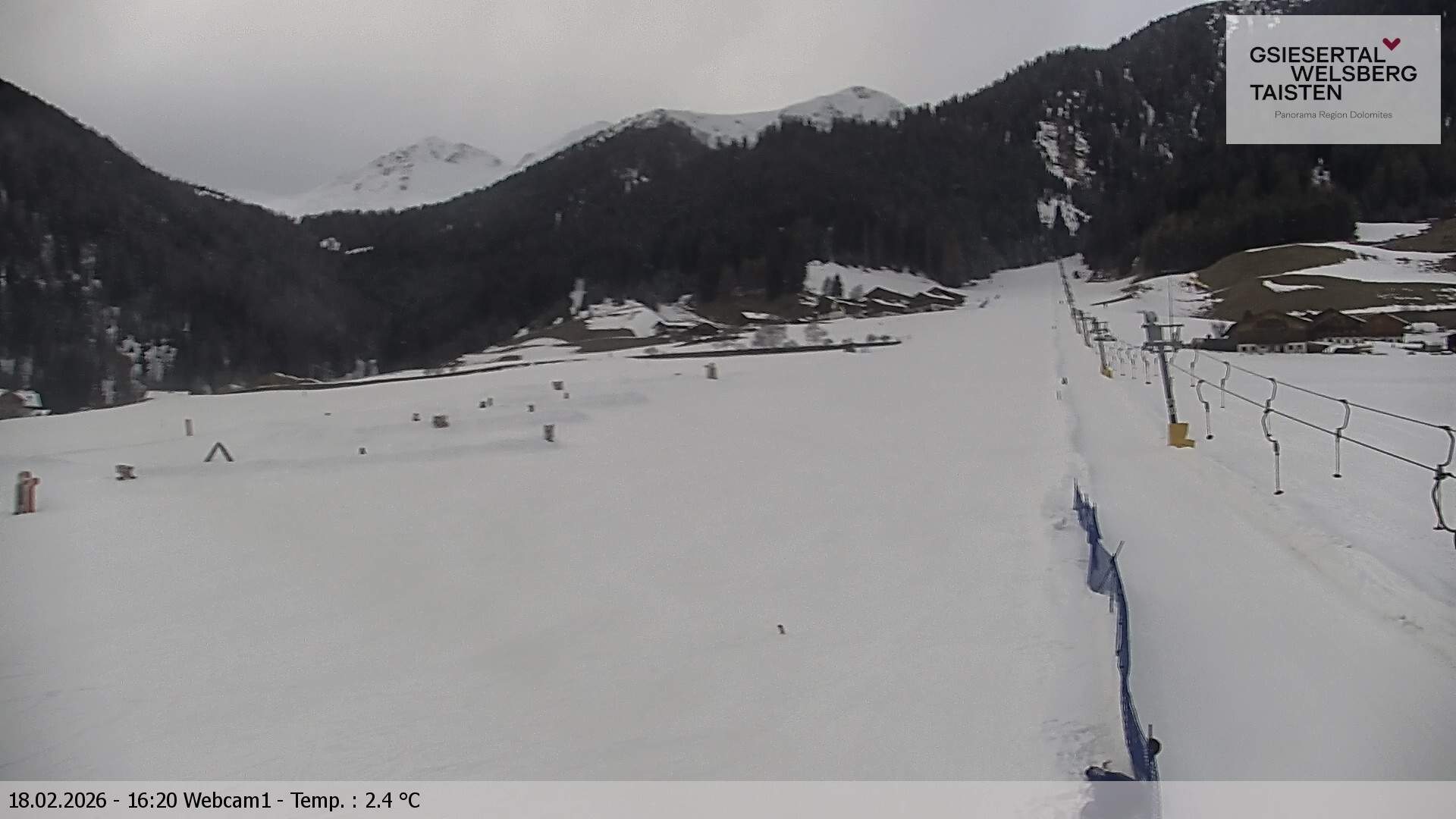 Archiv Foto Webcam Binter Höfe – St. Magdalena, Gsiesertal (Südtirol)