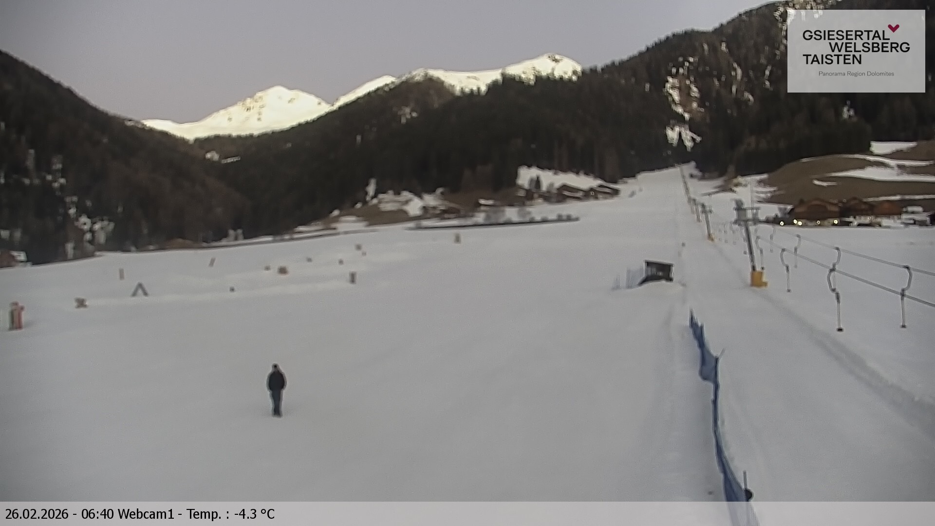 Archived image Webcam Binter – St. Magdalena, Gsiesertal (Südtirol)
