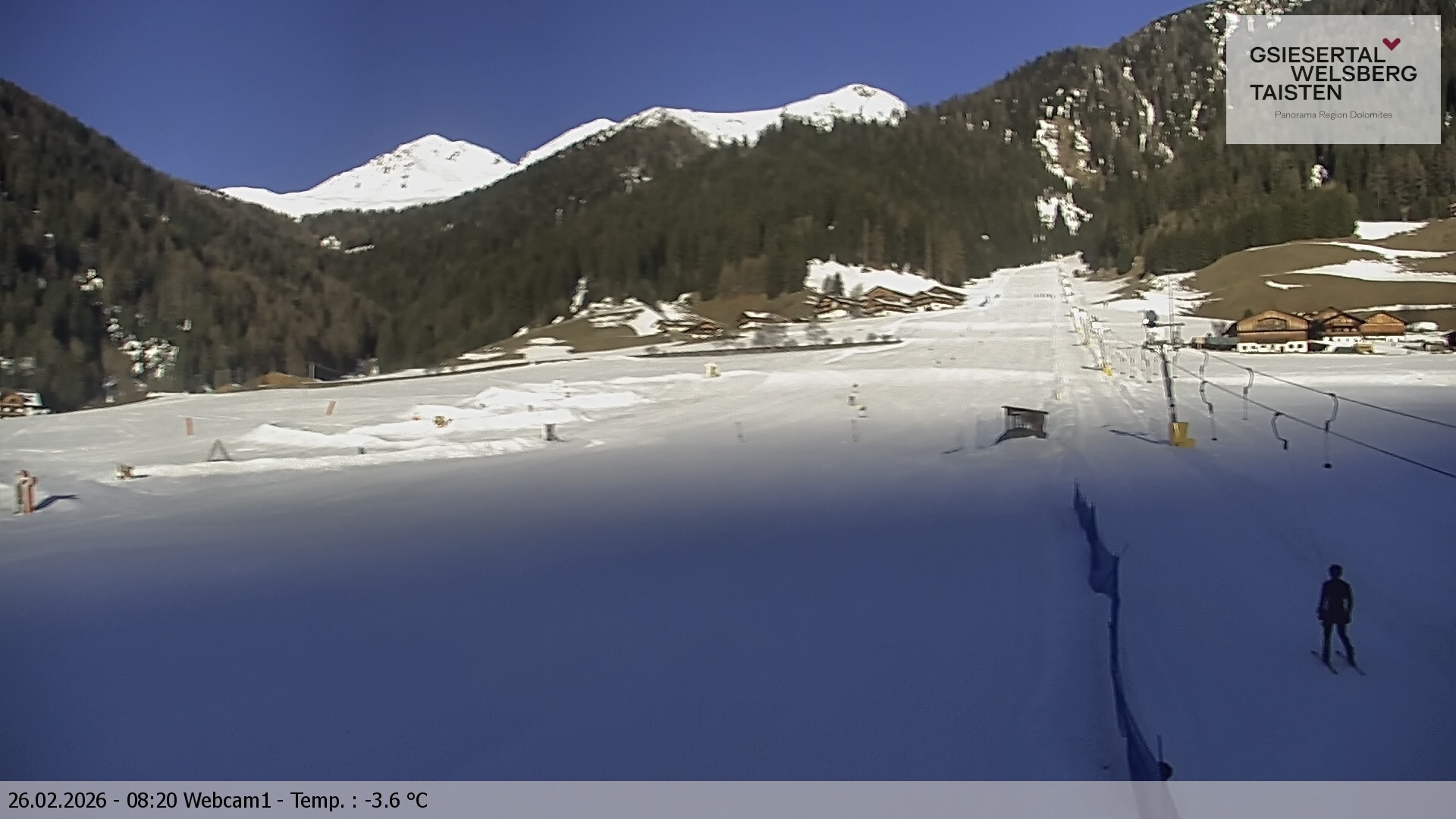 Archived image Webcam Binter – St. Magdalena, Gsiesertal (Südtirol)