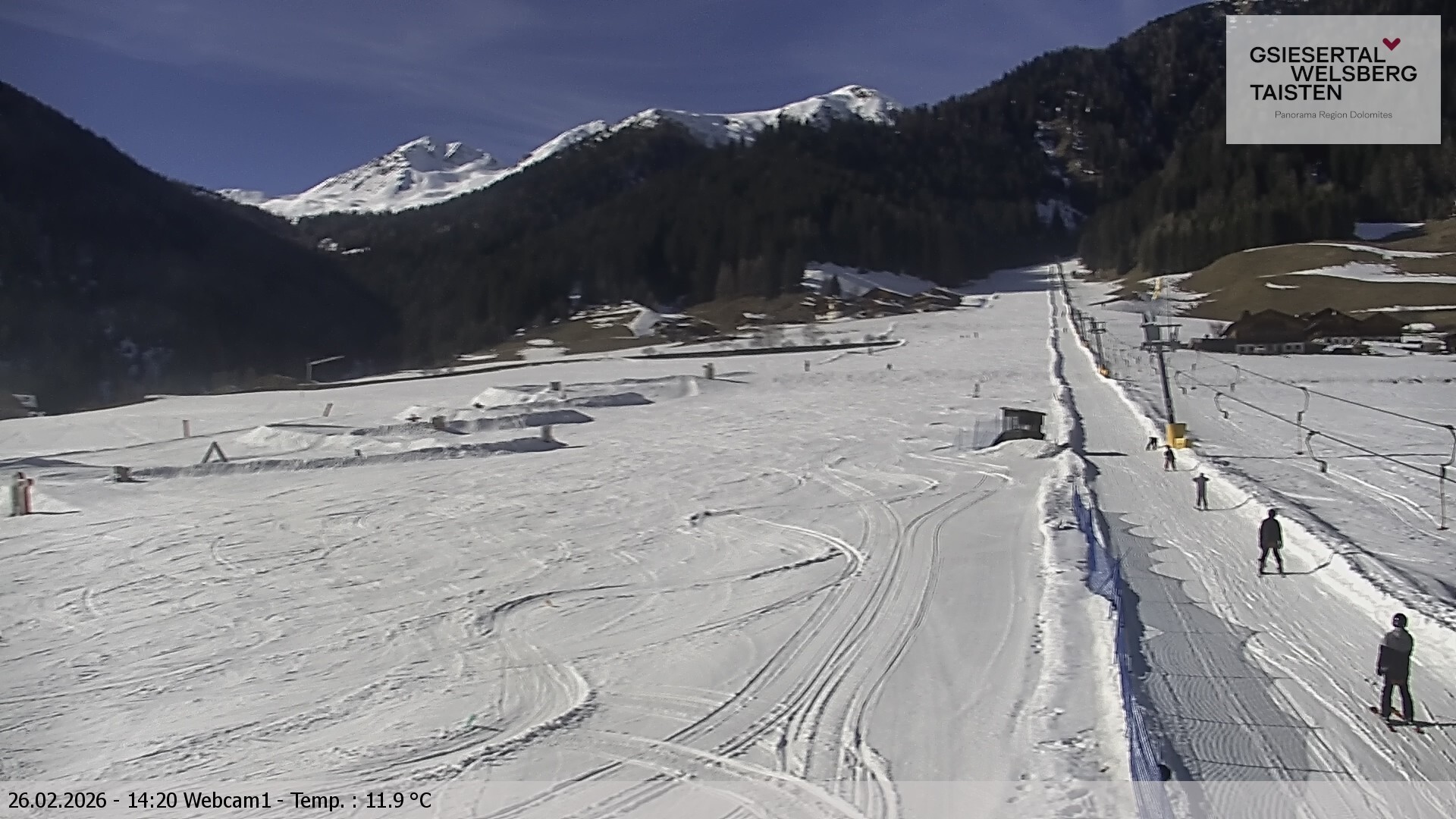 Archived image Webcam Binter – St. Magdalena, Gsiesertal (Südtirol)