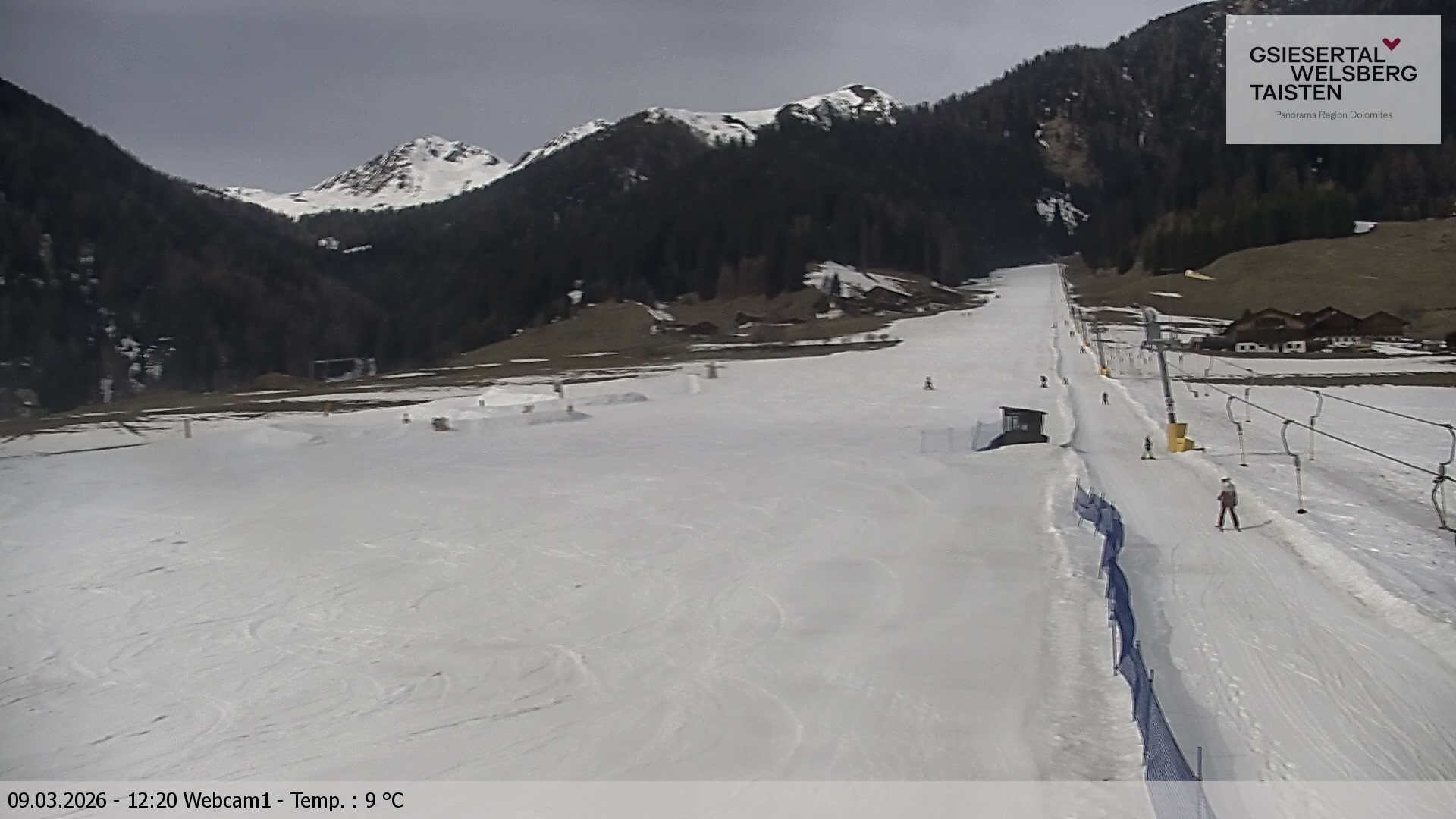 Archiv Foto Webcam Binter Höfe – St. Magdalena, Gsiesertal (Südtirol)
