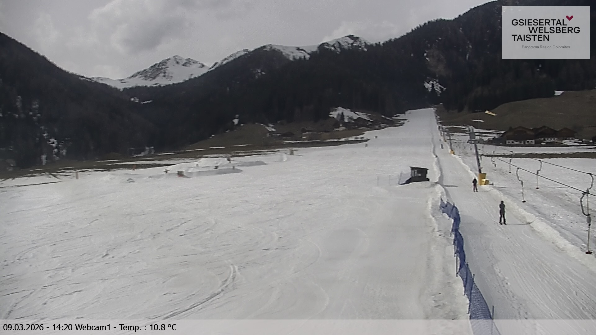 Archiv Foto Webcam Binter Höfe – St. Magdalena, Gsiesertal (Südtirol)