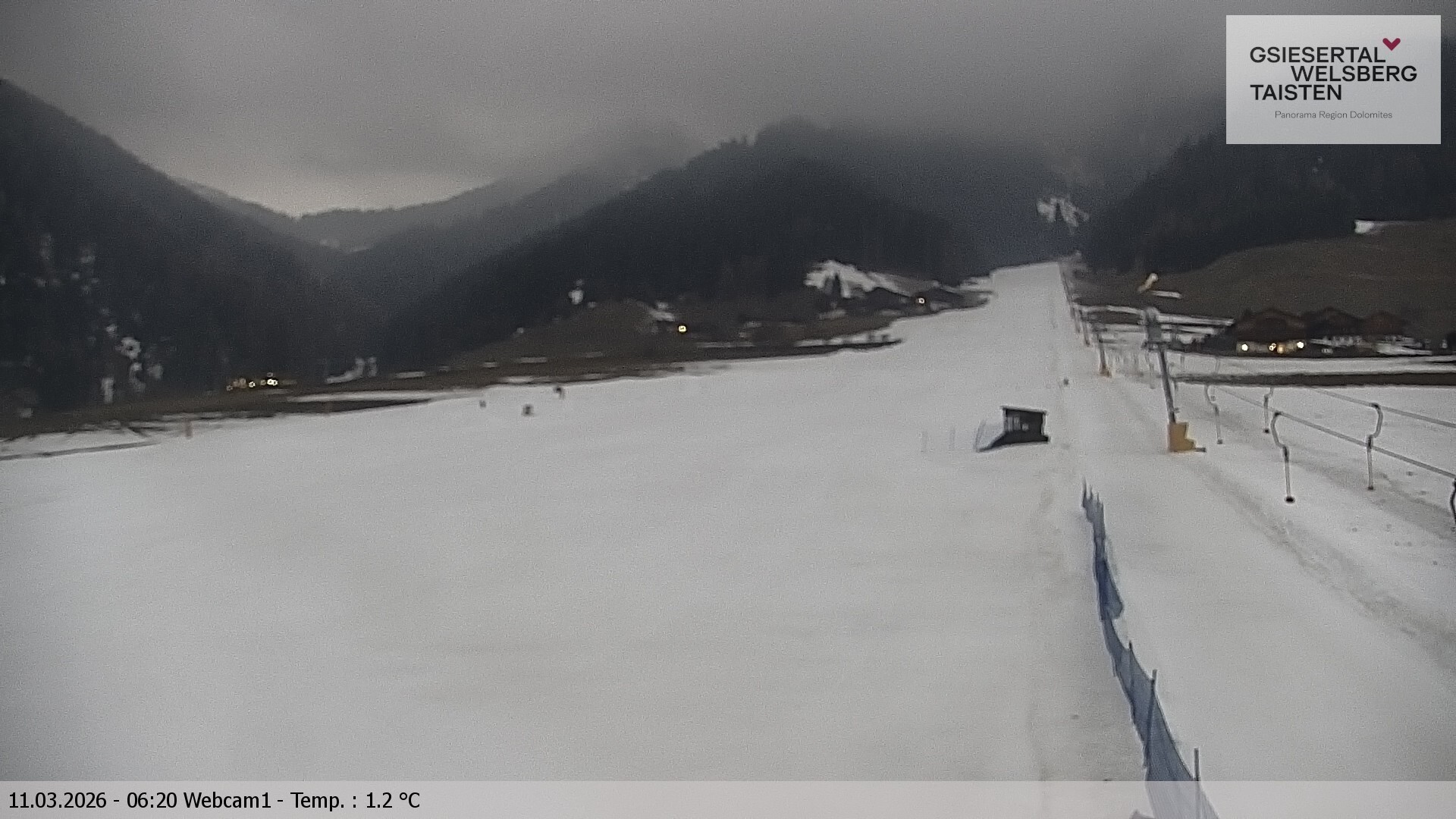 Archiv Foto Webcam Binter Höfe – St. Magdalena, Gsiesertal (Südtirol)