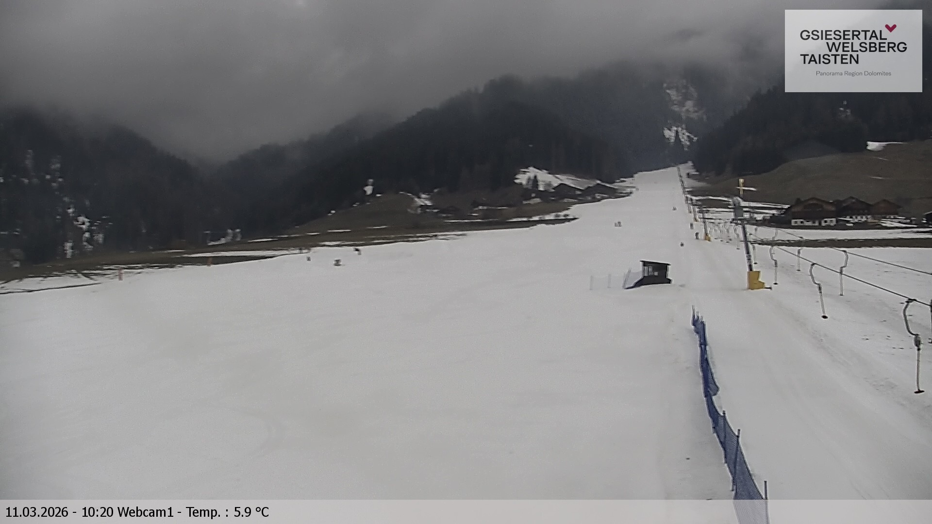 Archiv Foto Webcam Binter Höfe – St. Magdalena, Gsiesertal (Südtirol)