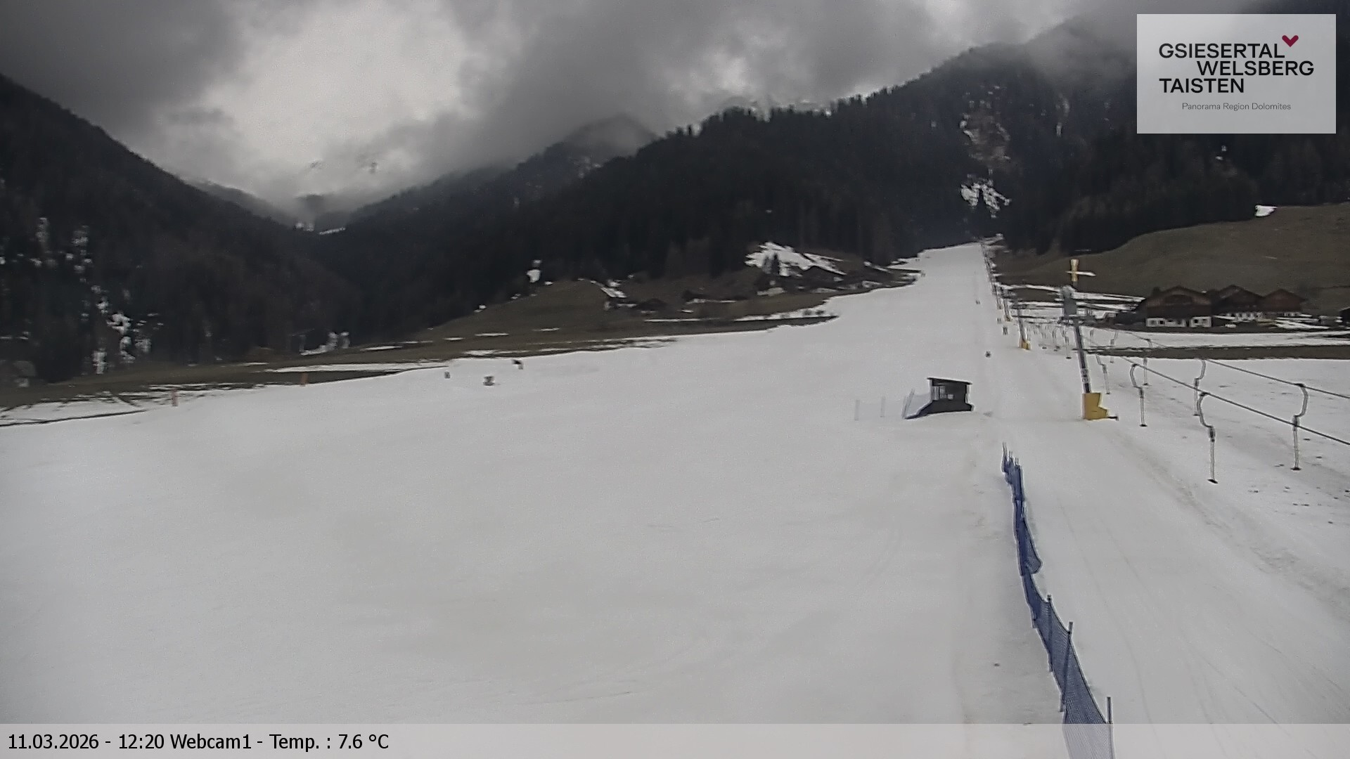 Archiv Foto Webcam Binter Höfe – St. Magdalena, Gsiesertal (Südtirol)