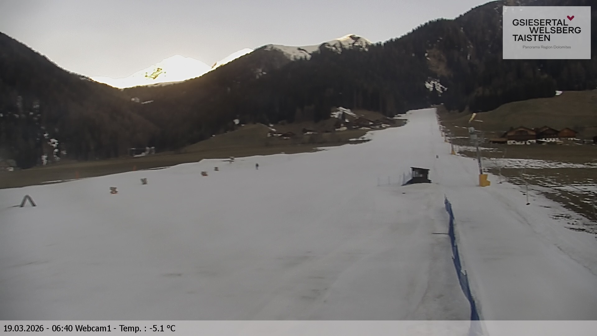 Archiv Foto Webcam Binter Höfe – St. Magdalena, Gsiesertal (Südtirol)