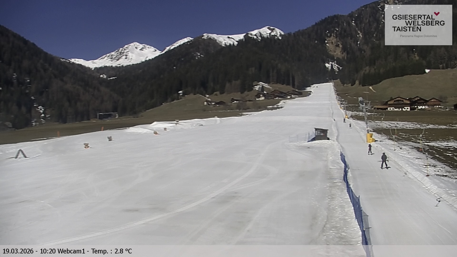 Archiv Foto Webcam Binter Höfe – St. Magdalena, Gsiesertal (Südtirol)