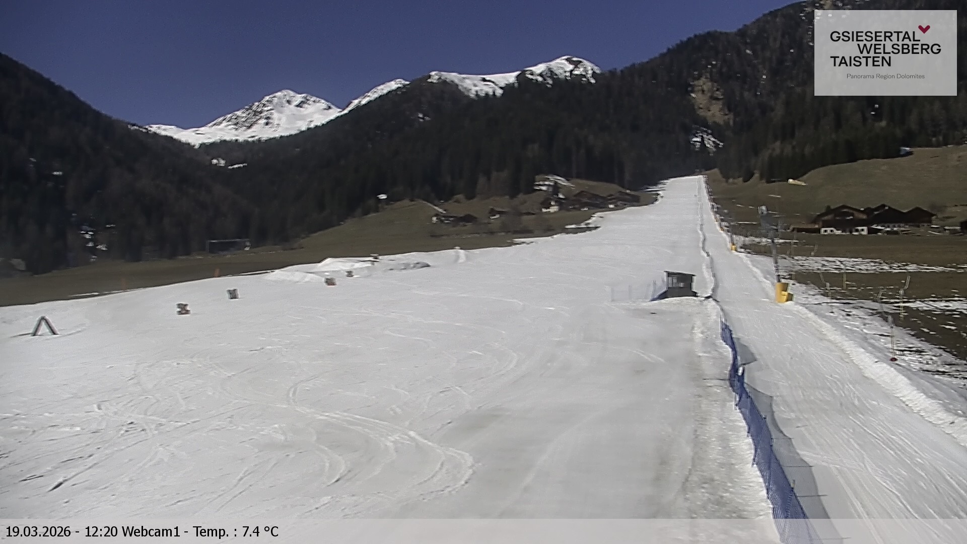 Archiv Foto Webcam Binter Höfe – St. Magdalena, Gsiesertal (Südtirol)