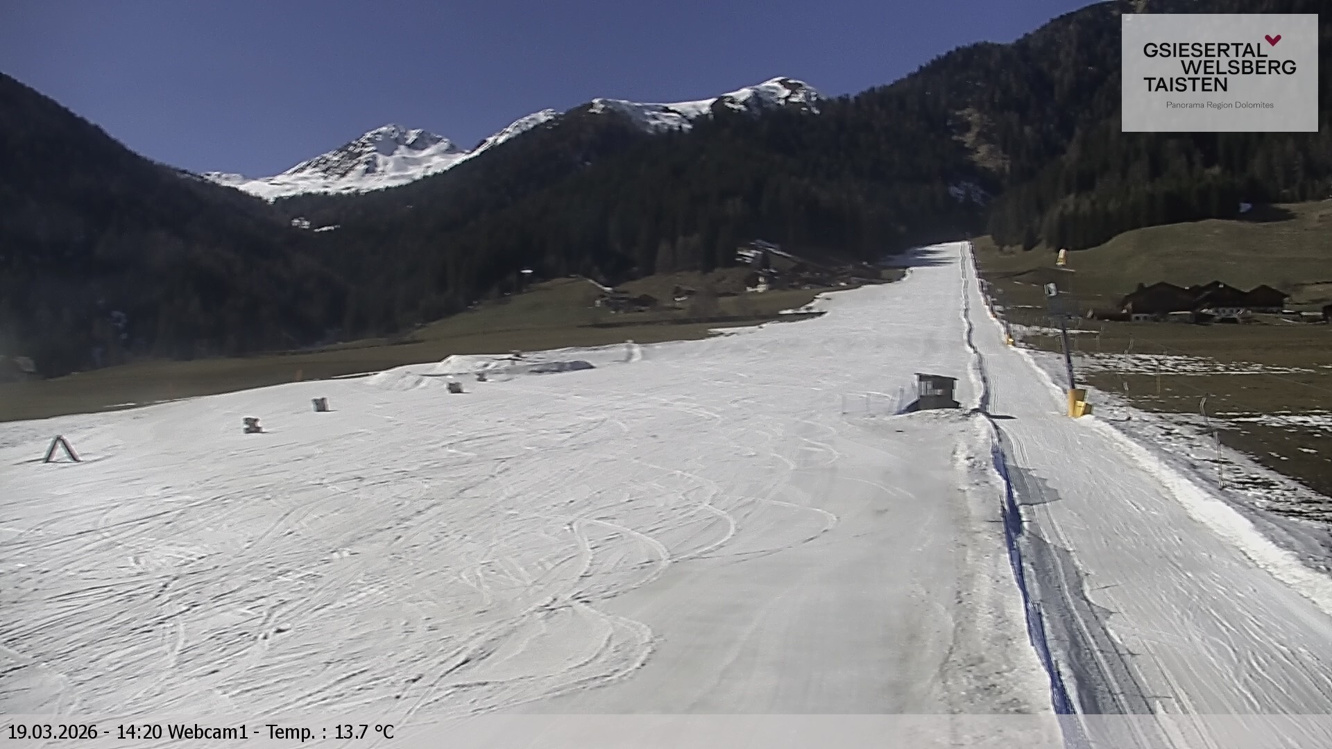 Archiv Foto Webcam Binter Höfe – St. Magdalena, Gsiesertal (Südtirol)