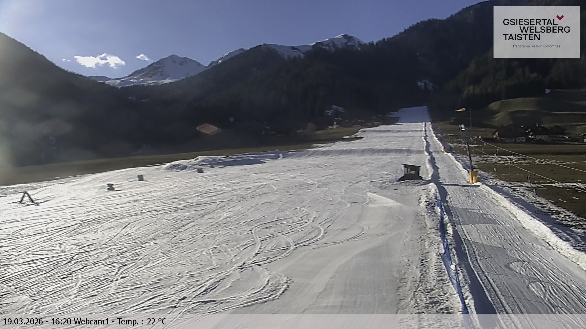 Archiv Foto Webcam Binter Höfe – St. Magdalena, Gsiesertal (Südtirol)