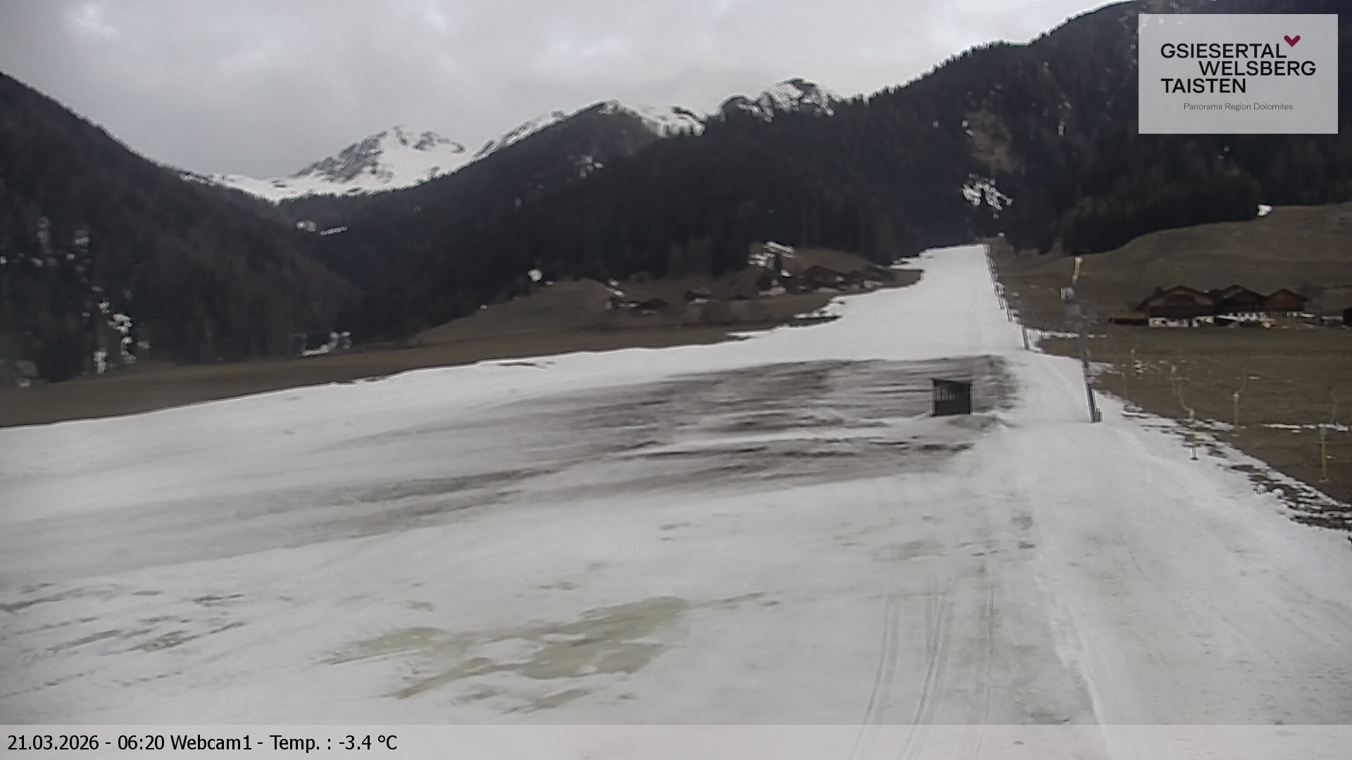 Archived image Webcam Binter – St. Magdalena, Gsiesertal (Südtirol)