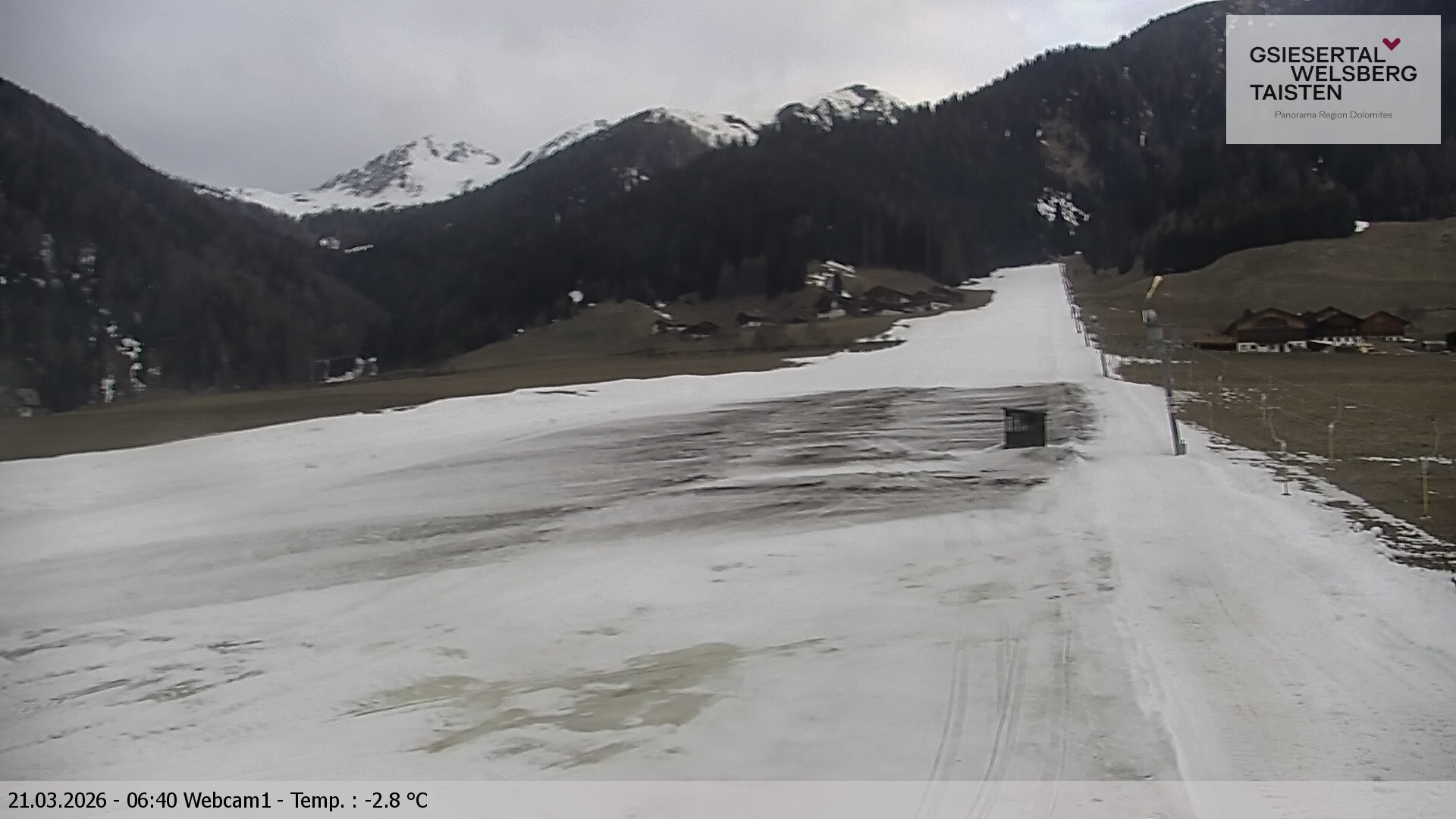 Archived image Webcam Binter – St. Magdalena, Gsiesertal (Südtirol)