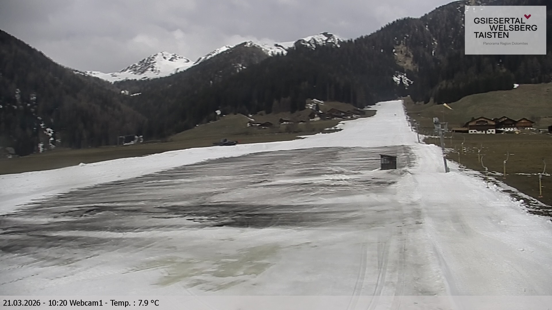 Archived image Webcam Binter – St. Magdalena, Gsiesertal (Südtirol)
