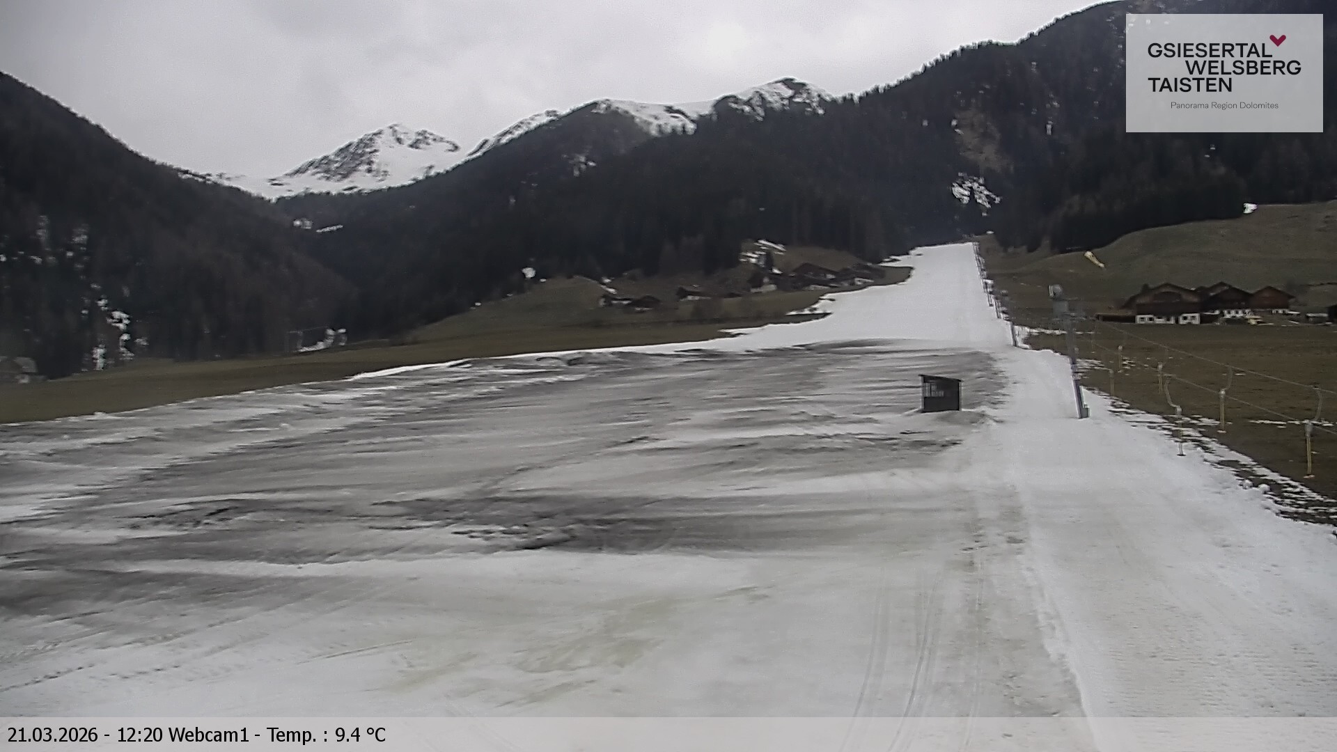 Archived image Webcam Binter – St. Magdalena, Gsiesertal (Südtirol)