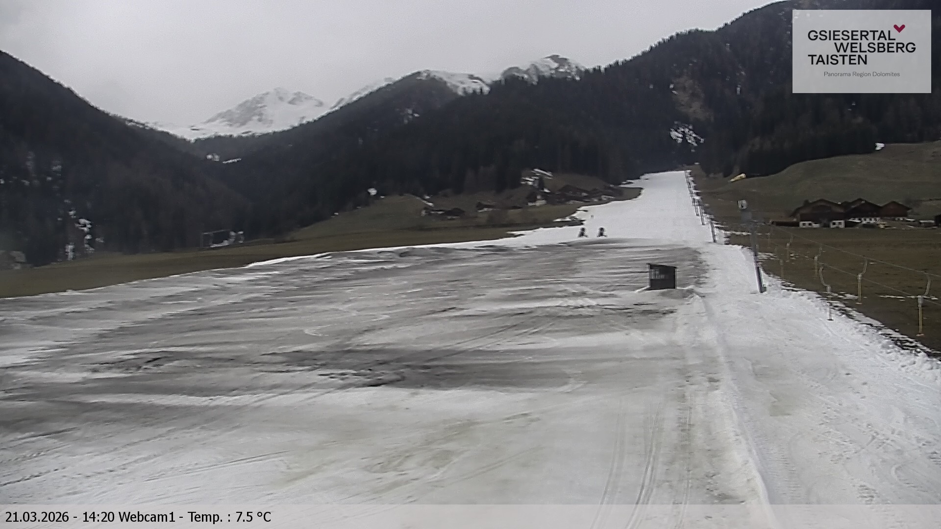 Archived image Webcam Binter – St. Magdalena, Gsiesertal (Südtirol)