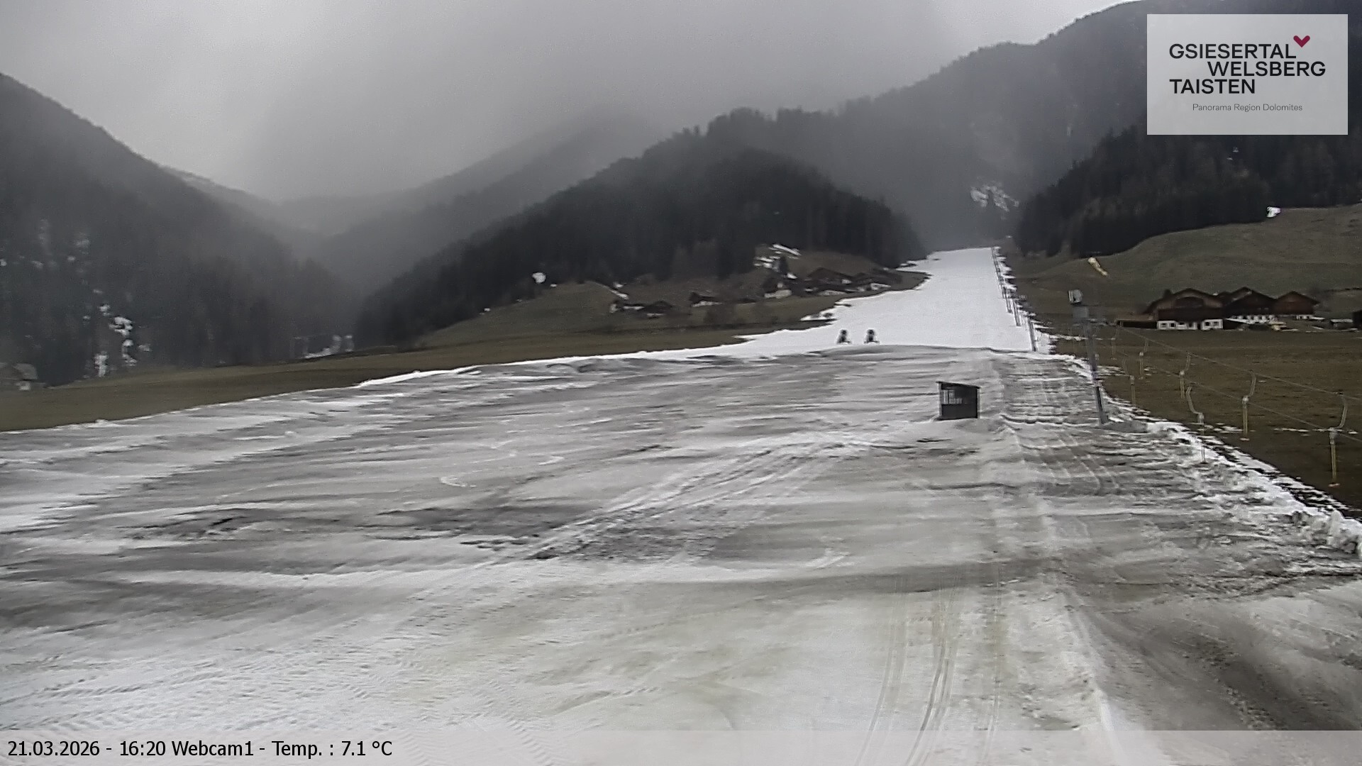 Archiv Foto Webcam Binter Höfe – St. Magdalena, Gsiesertal (Südtirol)