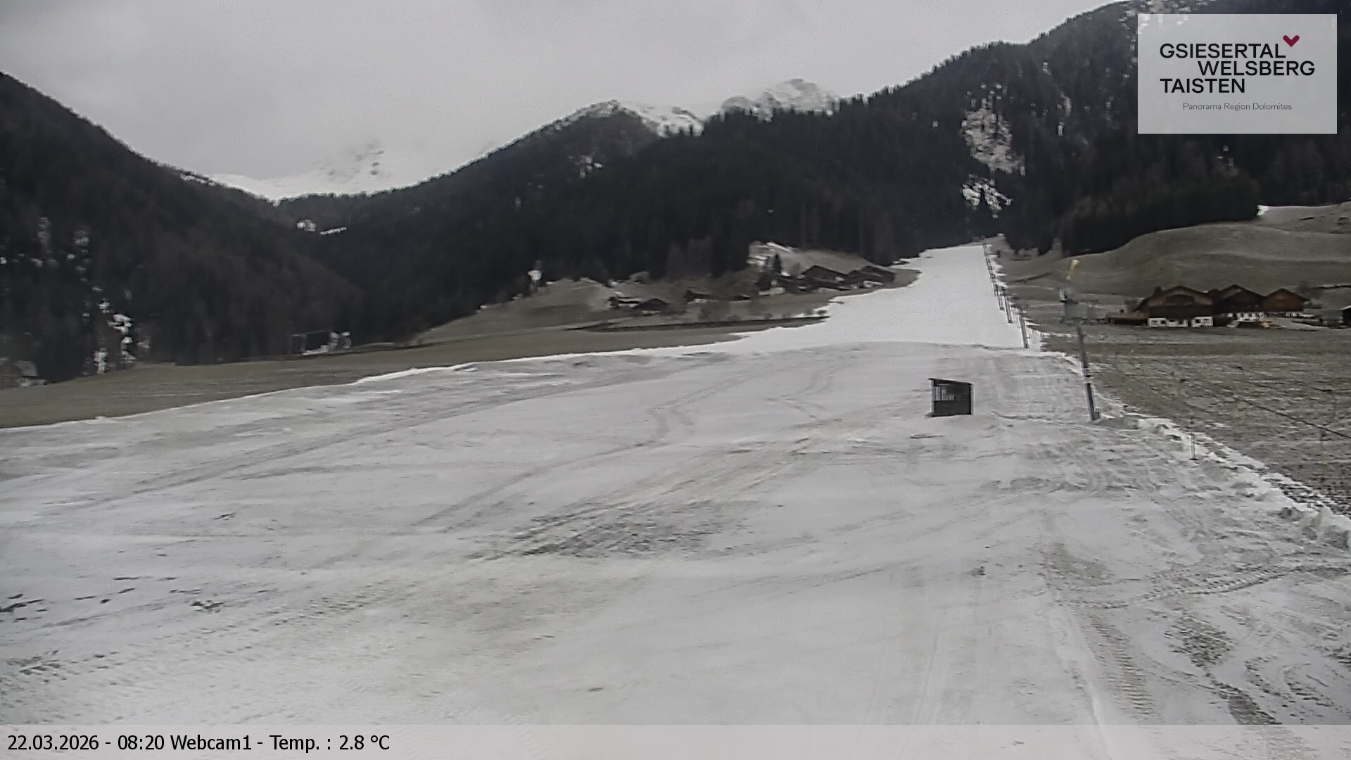 Archiv Foto Webcam Binter Höfe – St. Magdalena, Gsiesertal (Südtirol)