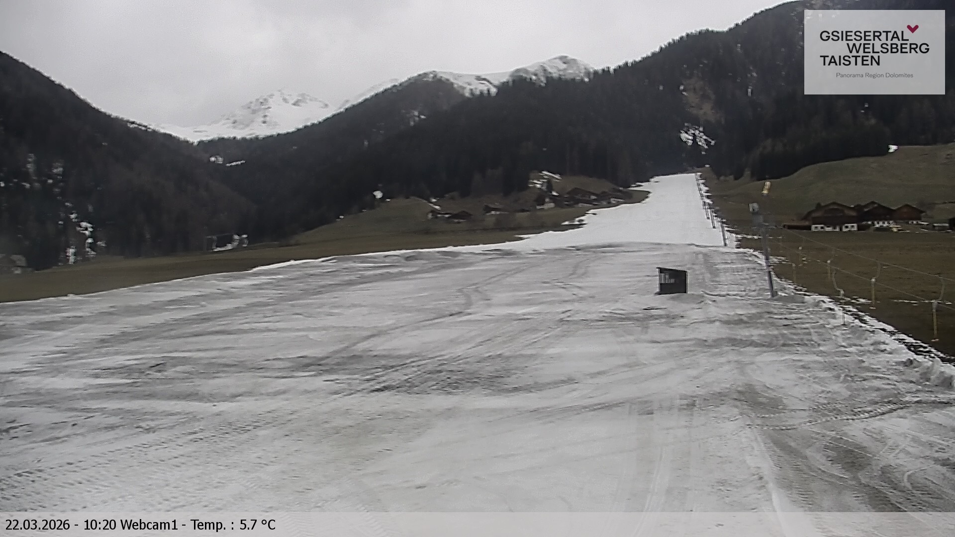 Archiv Foto Webcam Binter Höfe – St. Magdalena, Gsiesertal (Südtirol)