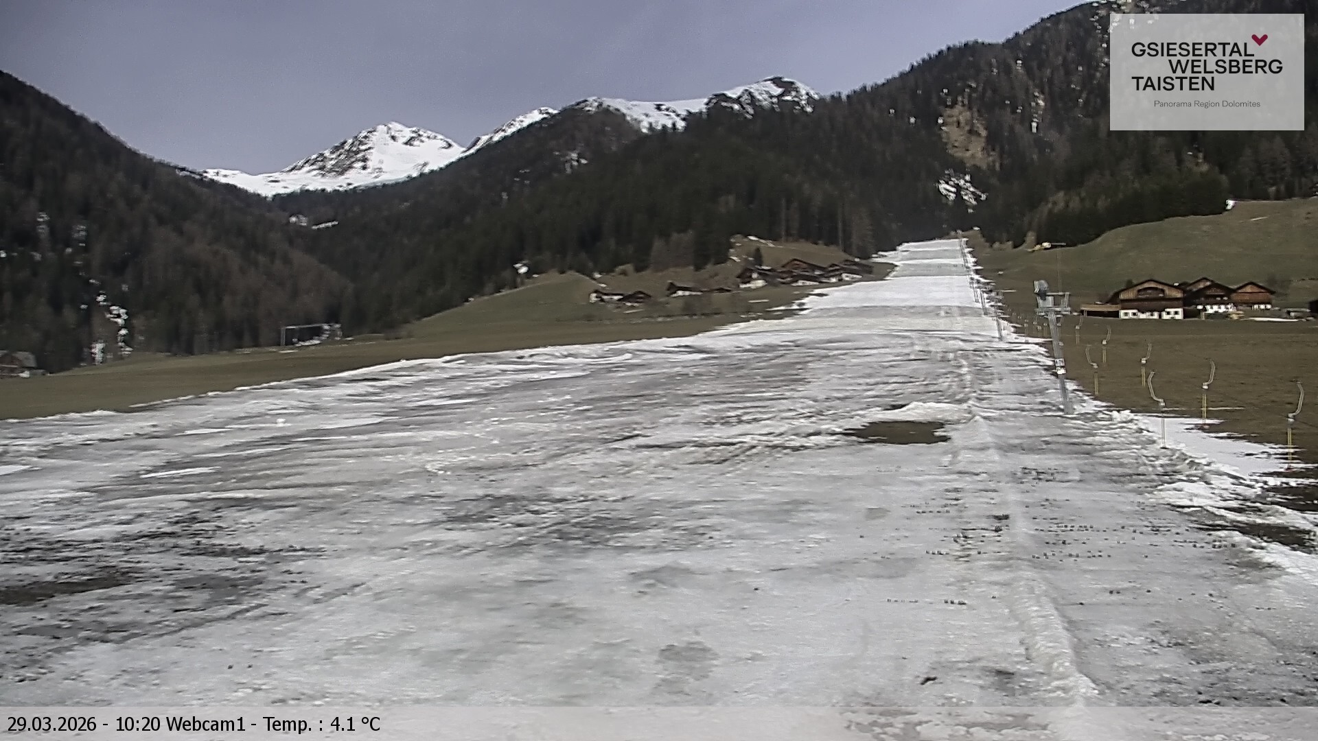 Archiv Foto Webcam Binter Höfe – St. Magdalena, Gsiesertal (Südtirol)