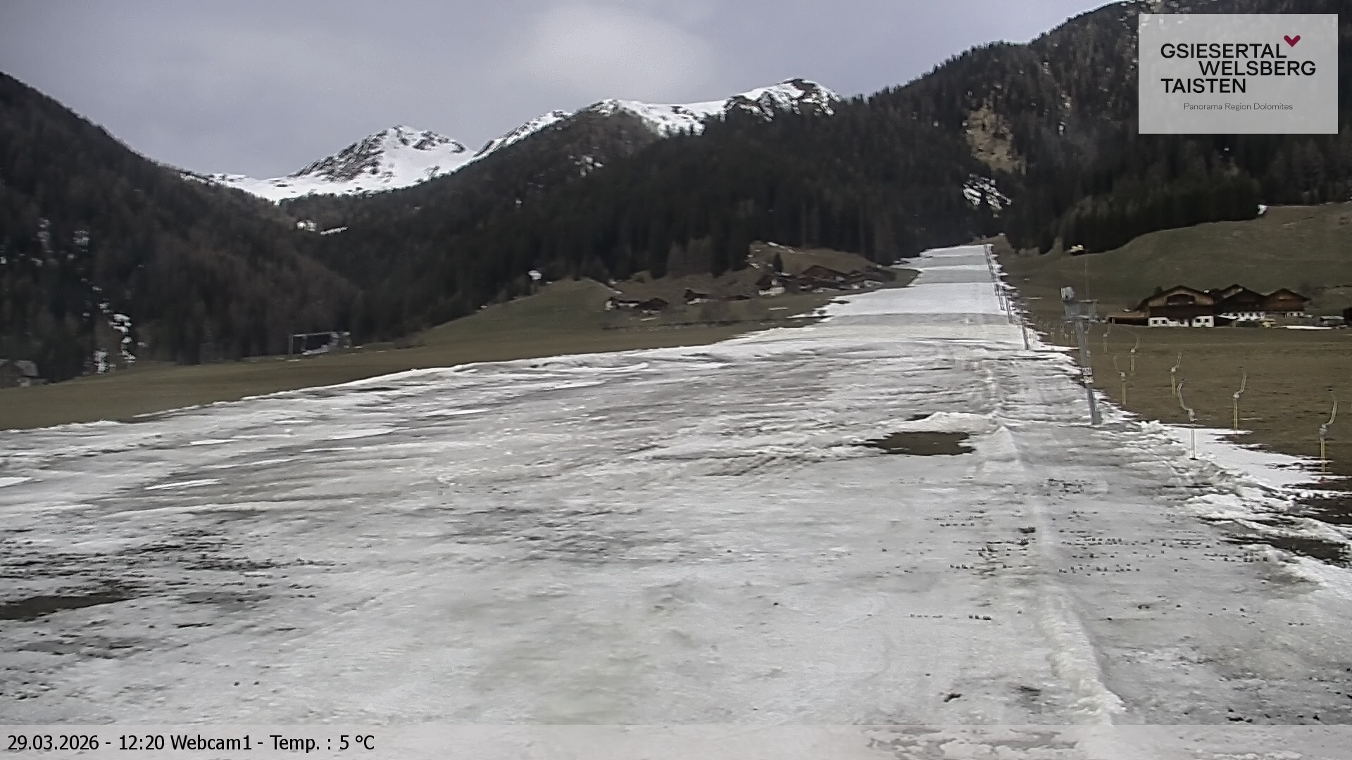 Archiv Foto Webcam Binter Höfe – St. Magdalena, Gsiesertal (Südtirol)