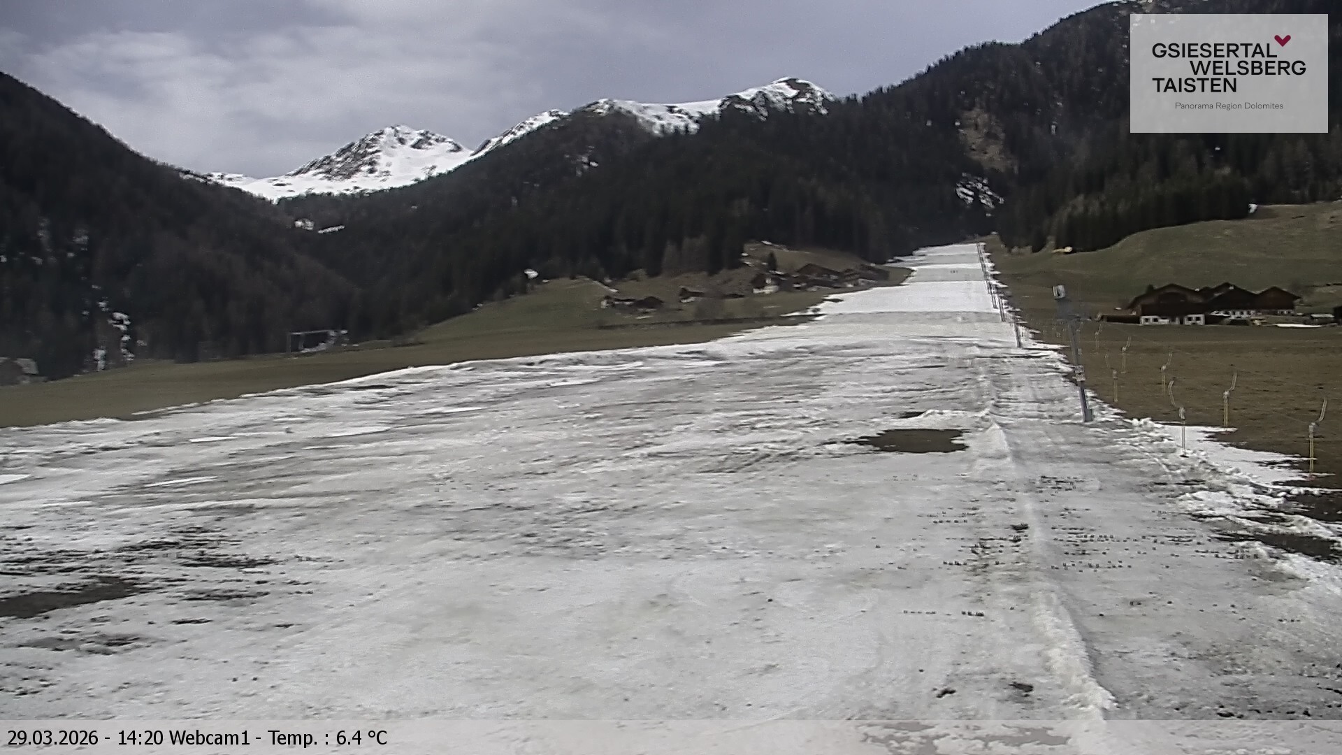 Archiv Foto Webcam Binter Höfe – St. Magdalena, Gsiesertal (Südtirol)
