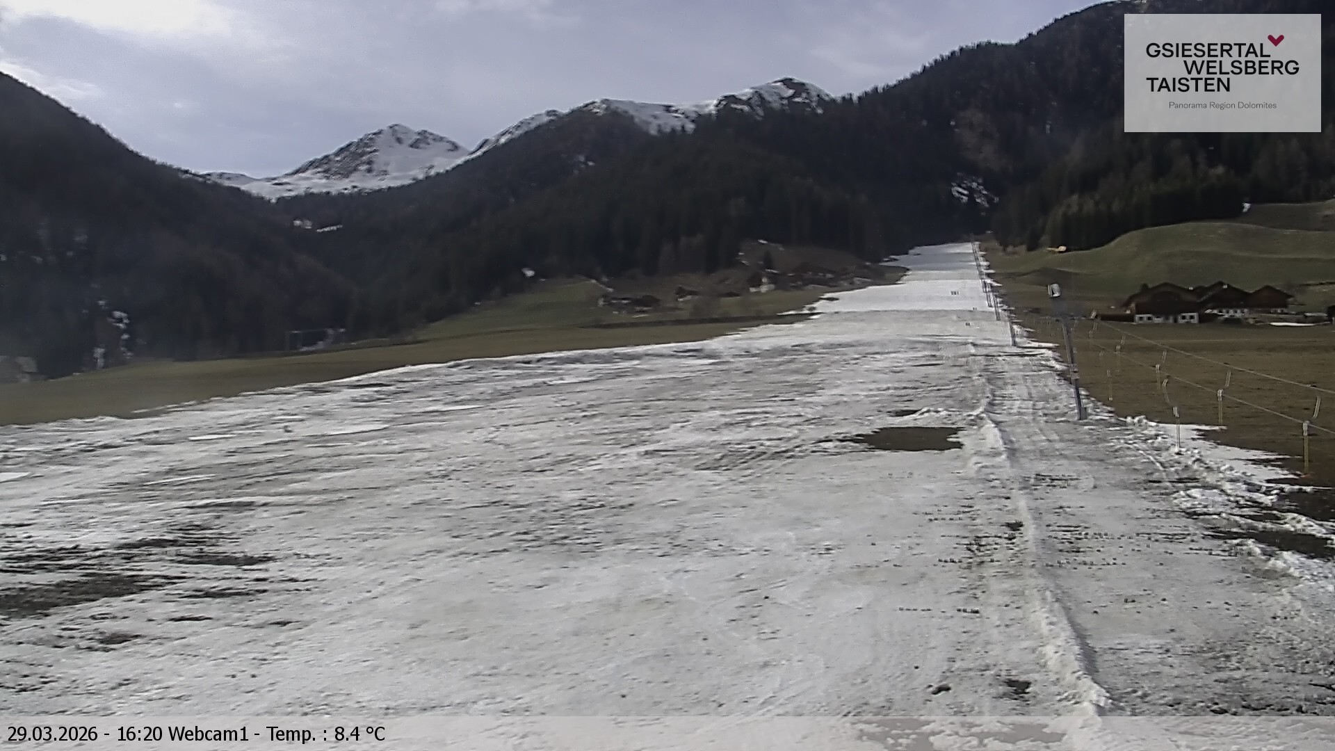 Archiv Foto Webcam Binter Höfe – St. Magdalena, Gsiesertal (Südtirol)