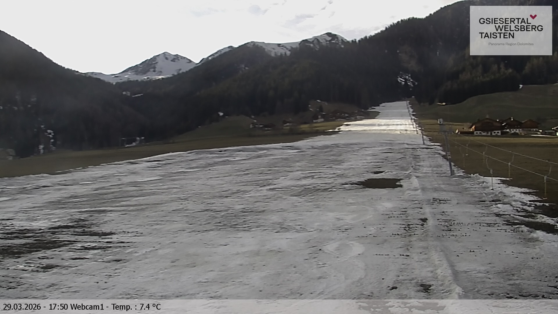 Archiv Foto Webcam Binter Höfe – St. Magdalena, Gsiesertal (Südtirol)