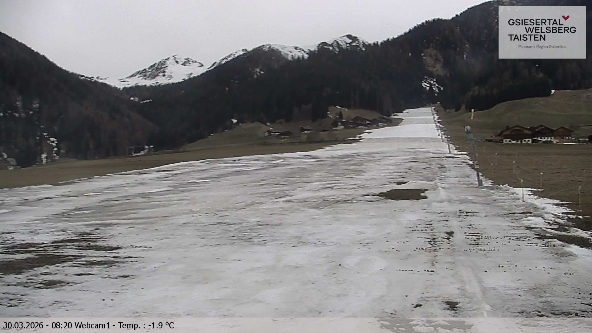 Archiv Foto Webcam Binter Höfe – St. Magdalena, Gsiesertal (Südtirol)