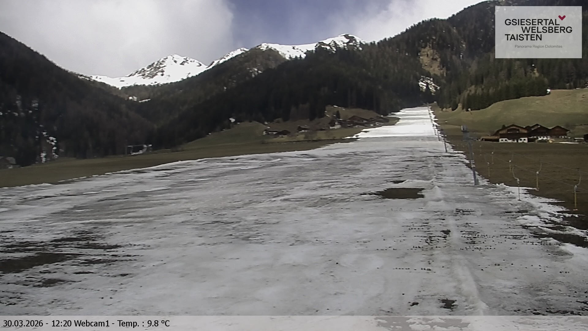 Archiv Foto Webcam Binter Höfe – St. Magdalena, Gsiesertal (Südtirol)