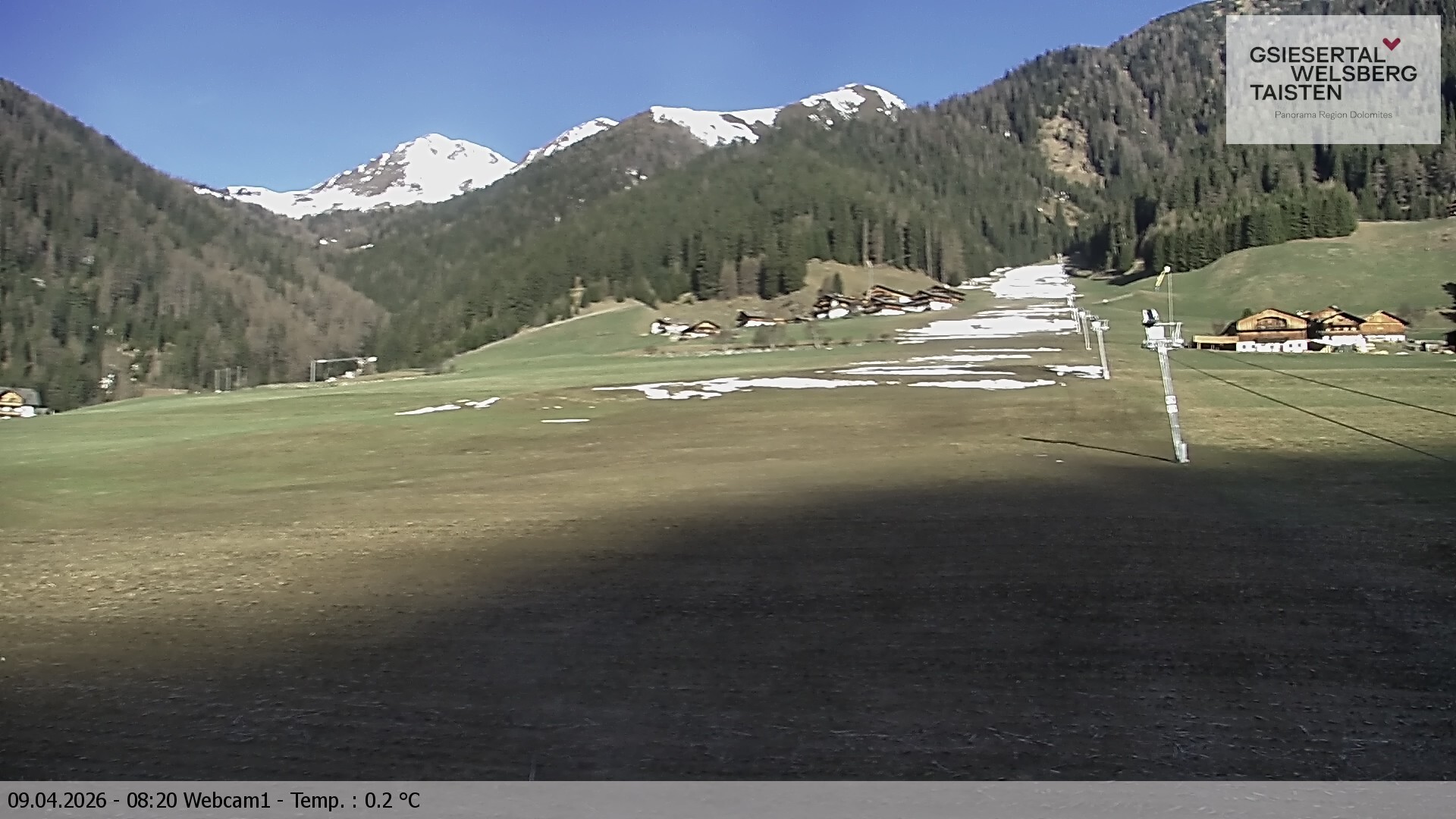 Archiv Foto Webcam Binter Höfe – St. Magdalena, Gsiesertal (Südtirol)