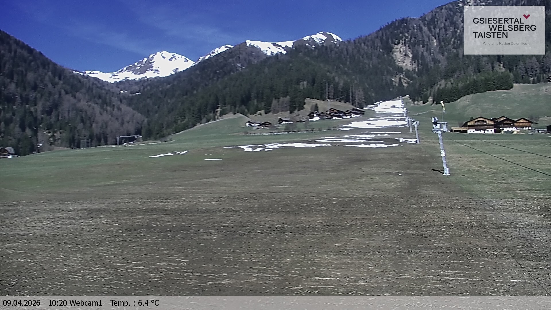 Archiv Foto Webcam Binter Höfe – St. Magdalena, Gsiesertal (Südtirol)