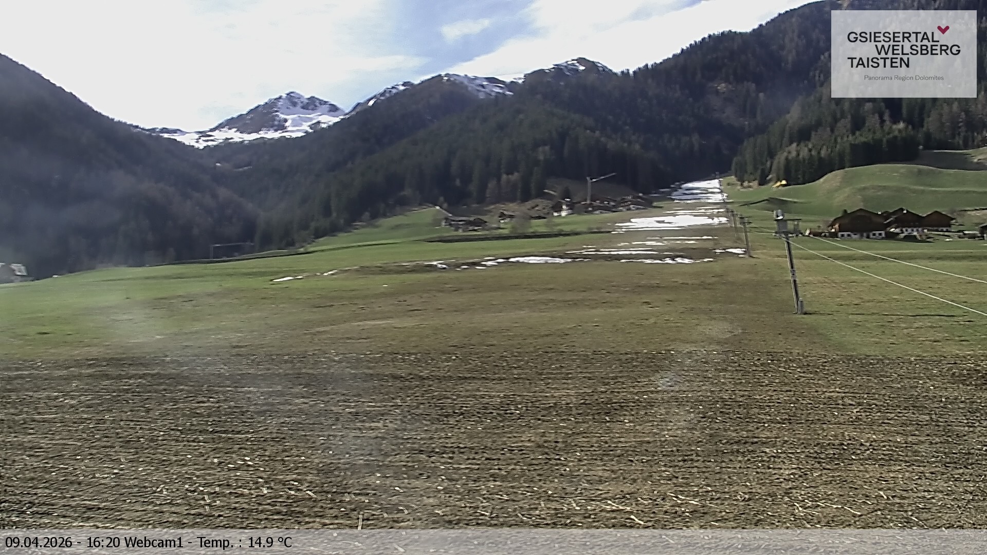 Archiv Foto Webcam Binter Höfe – St. Magdalena, Gsiesertal (Südtirol)