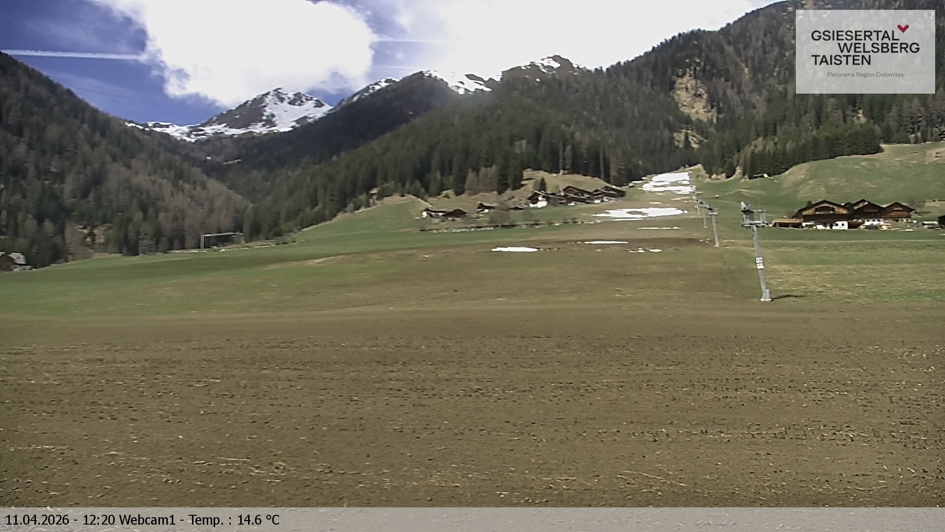 Archived image Webcam Binter – St. Magdalena, Gsiesertal (Südtirol)