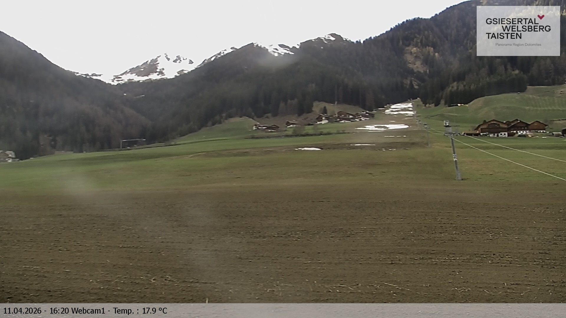 Archived image Webcam Binter – St. Magdalena, Gsiesertal (Südtirol)