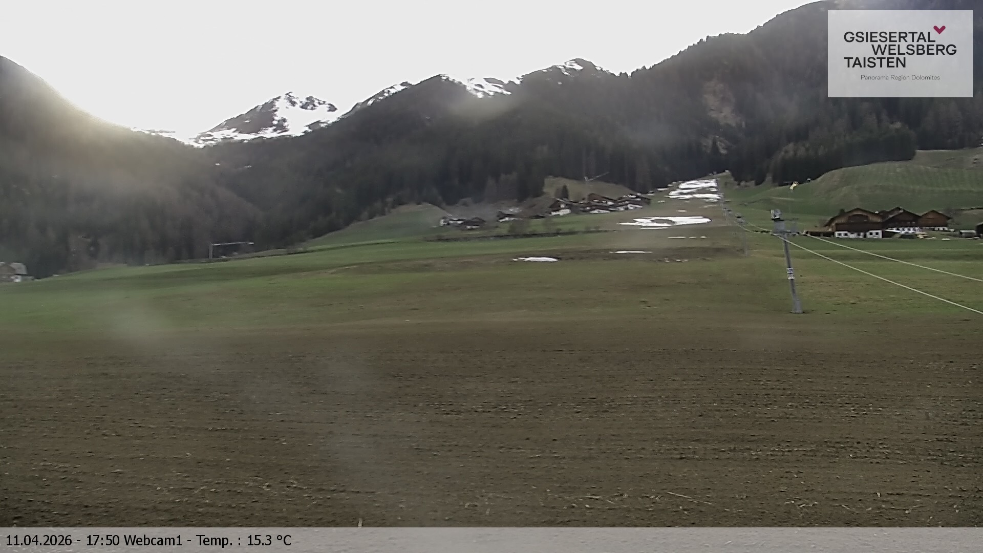 Archived image Webcam Binter – St. Magdalena, Gsiesertal (Südtirol)
