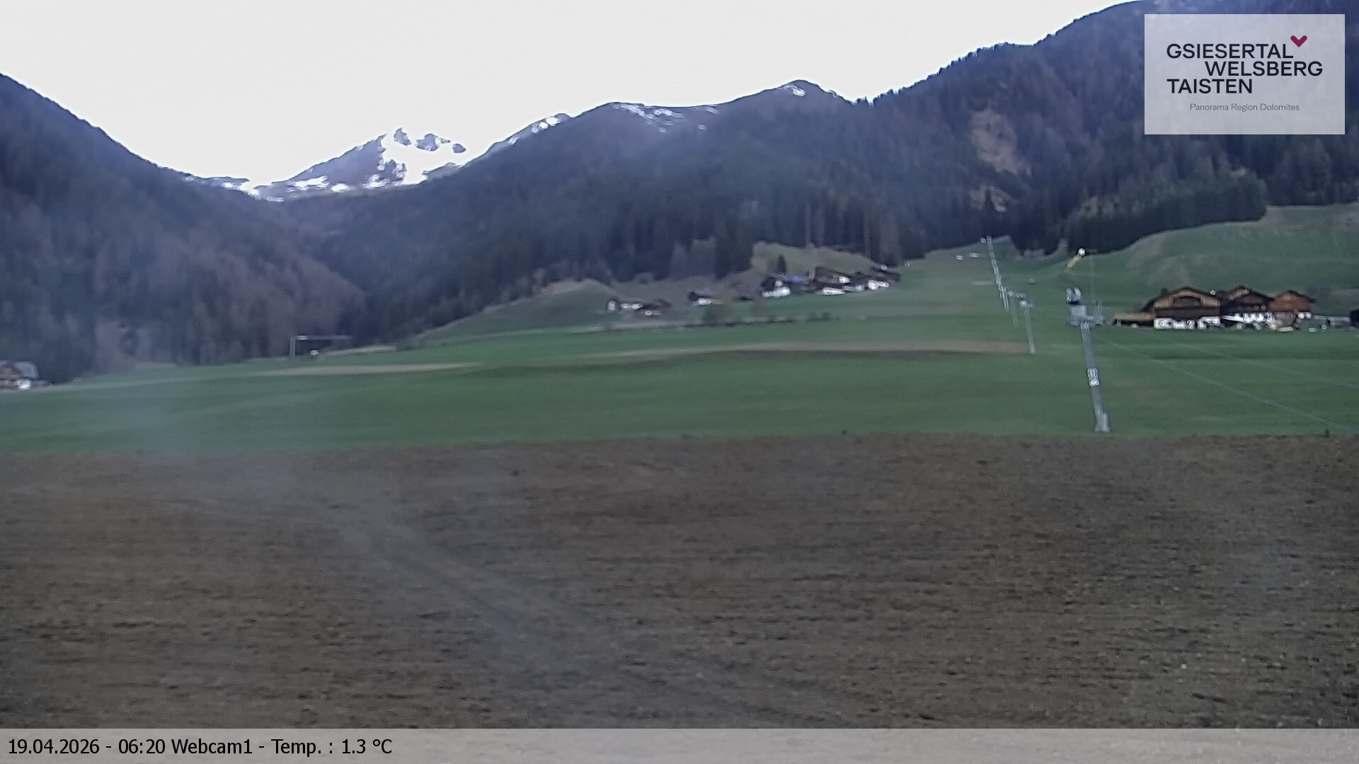 Archived image Webcam Binter – St. Magdalena, Gsiesertal (Südtirol)